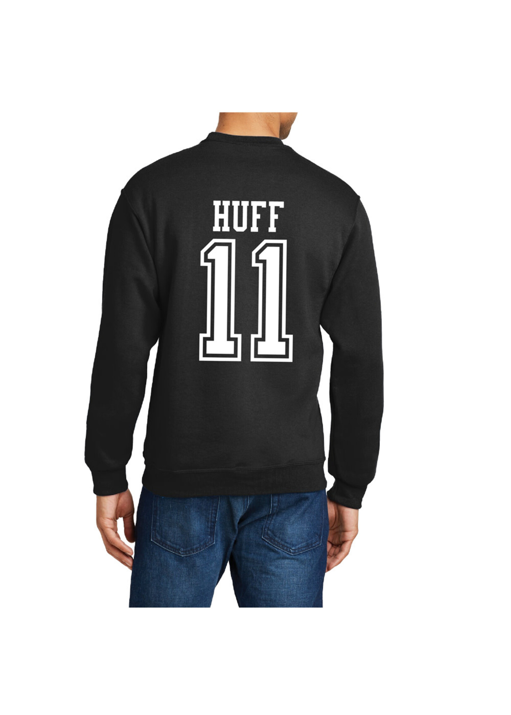 AHUNDYP #11 Morgan Huff North Dakota Soccer Sport Adult Crew