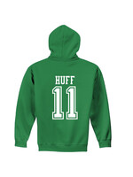 AHUNDYP #11 Morgan Huff North Dakota Soccer Sport Adult Hood