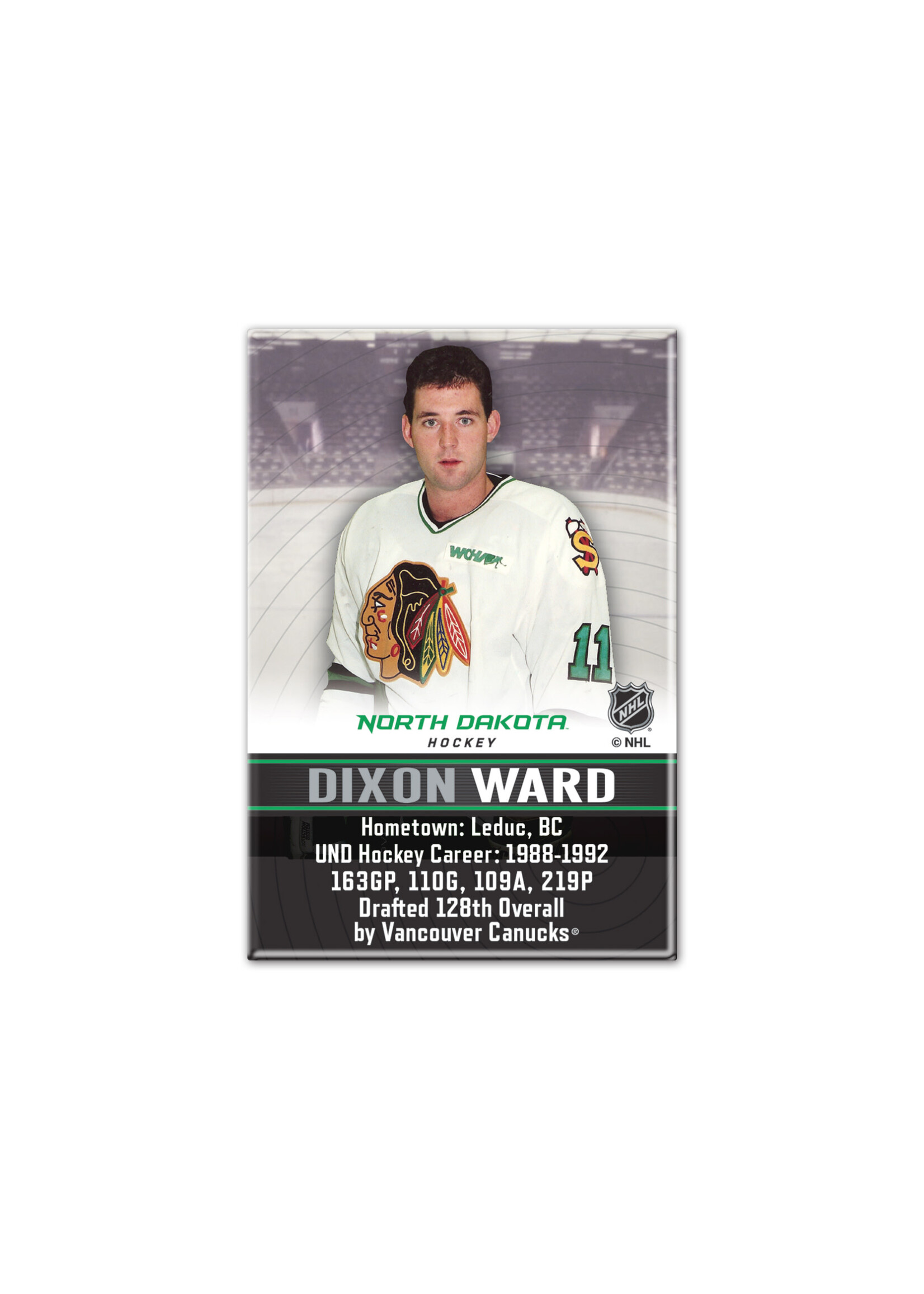 Wincraft UND Alumni Magnet Dixon Ward