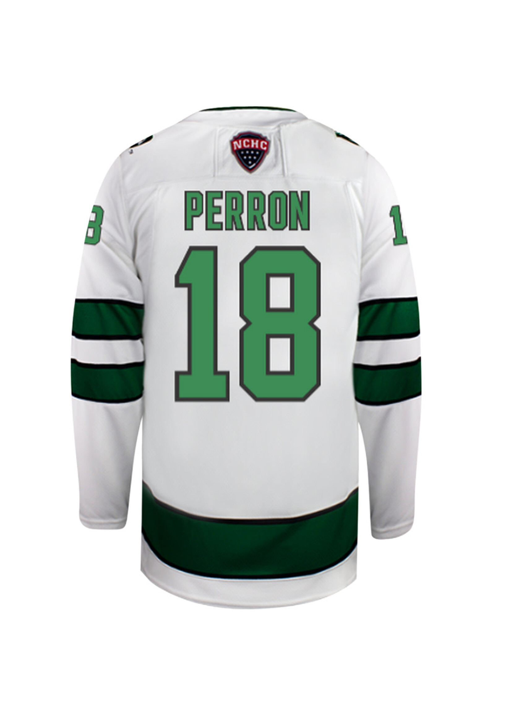 Beauty Unis #18 Jayden Perron North Dakota Hockey Beauty Jersey