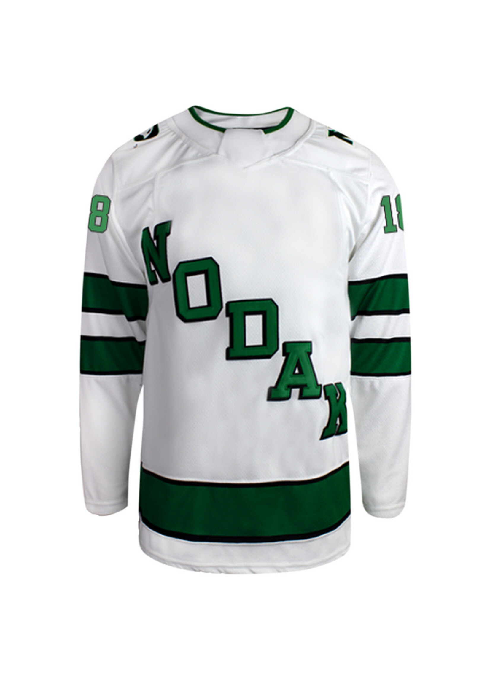 Beauty Unis #18 Jayden Perron North Dakota Hockey Beauty Jersey