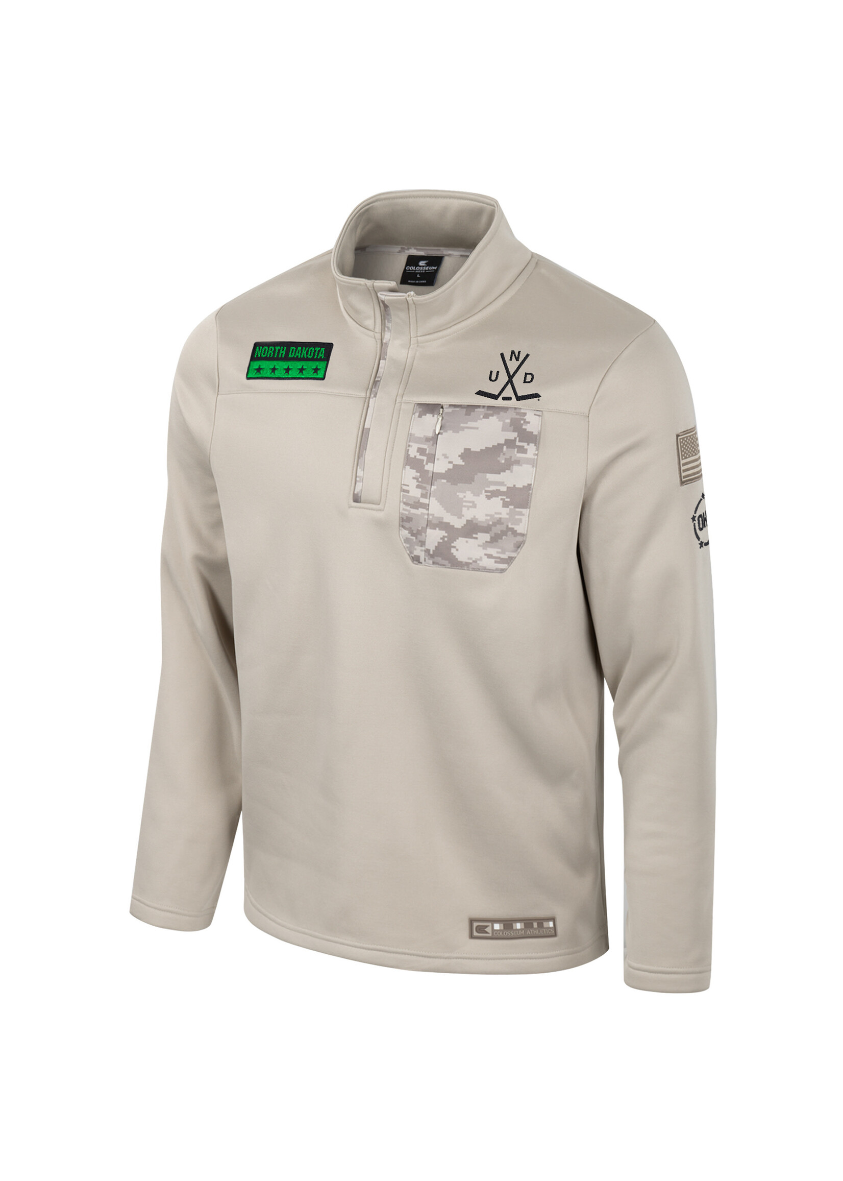 Colosseum Athletics Operation Hat Trick MOJAVE 1/4 Snap Fleece