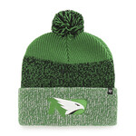 47 North Dakota Fighing Hawks Static Cuff Knit with Pom