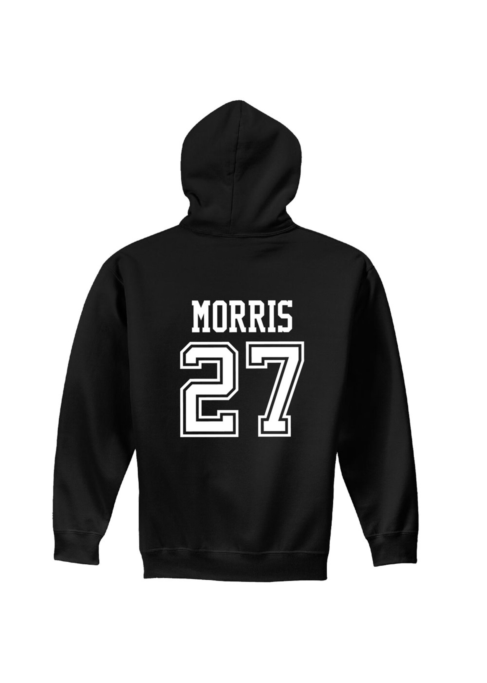 AHUNDYP #27 Brooklyn Morris North Dakota Softball Sport Youth Hood