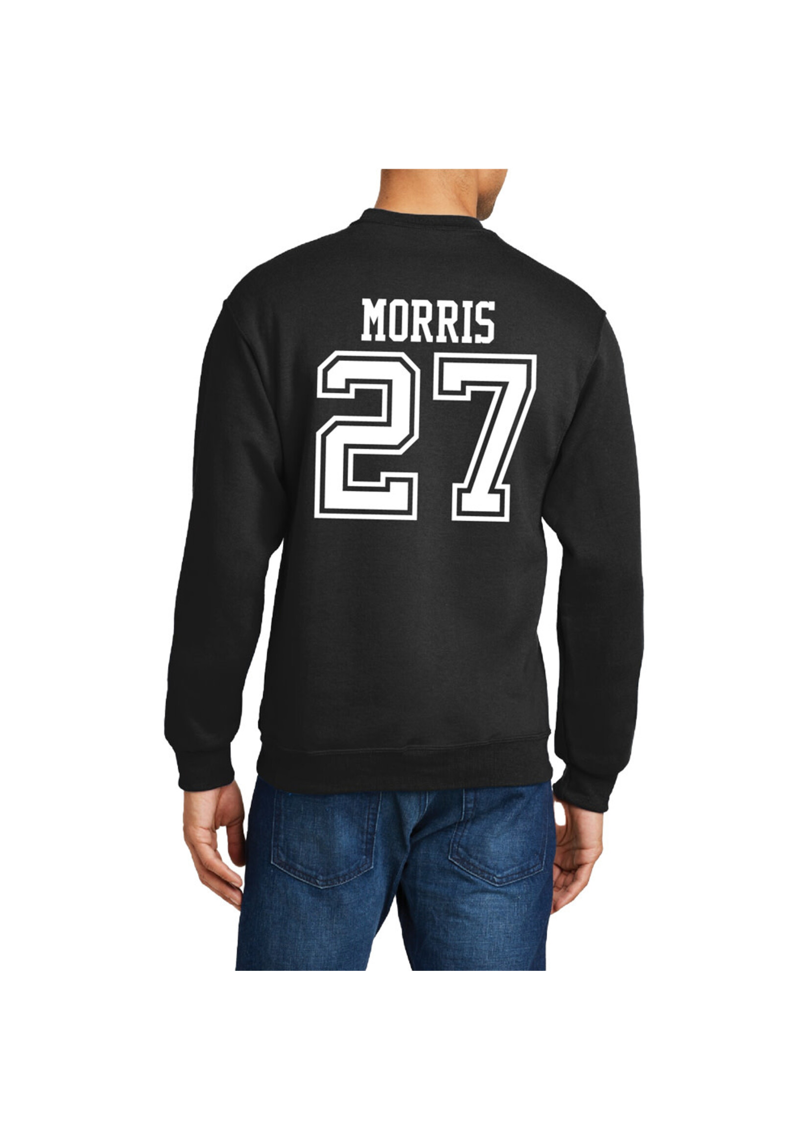 AHUNDYP #27 Brooklyn Morris North Dakota Softball Sport Adult Crew