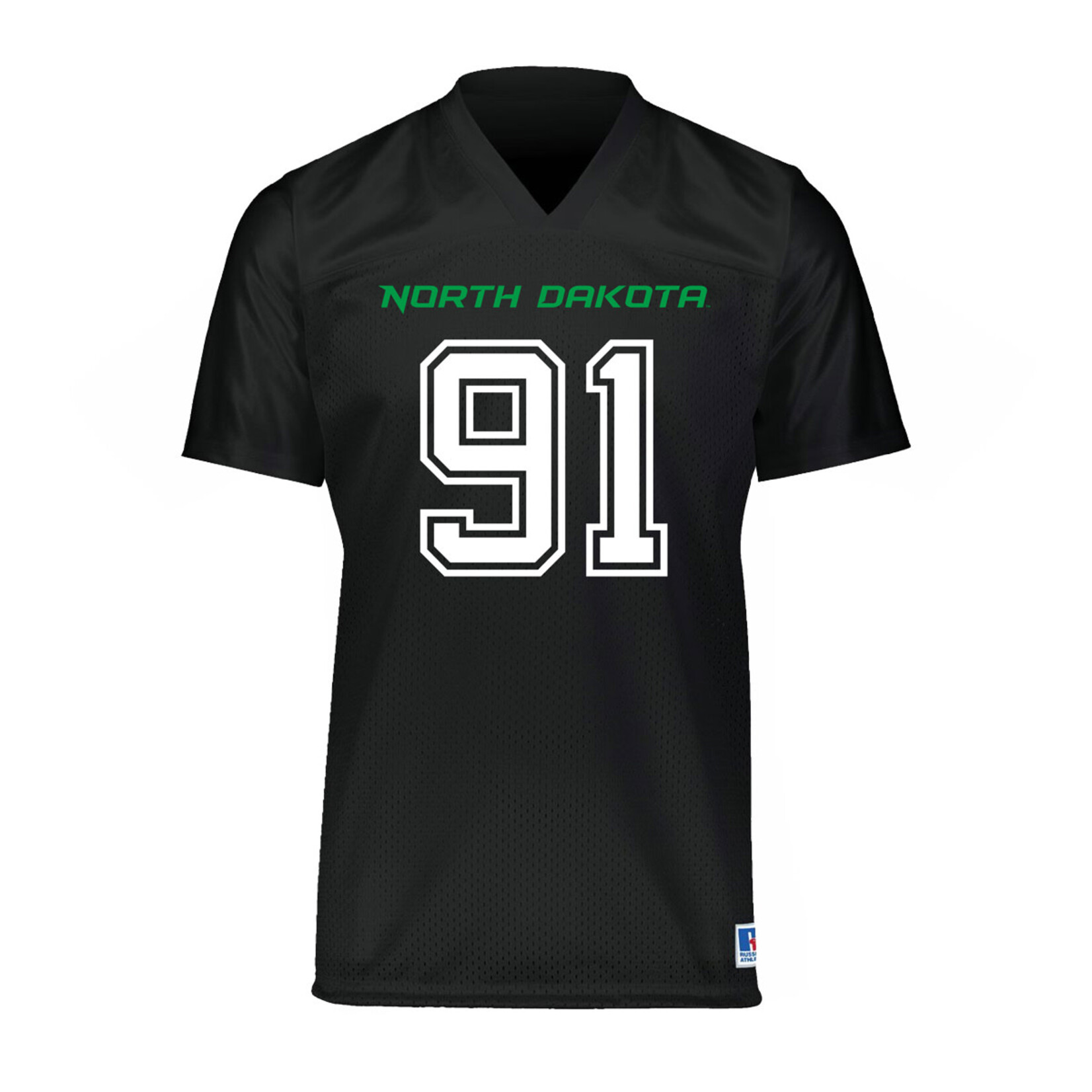 91 Jack Teiken Fan Football Jersey Adult Sioux Shop at Ralph Engelstad Arena