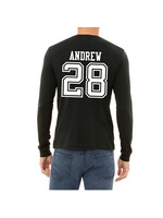 AHUNDYP #28 Dalton Andrew North Dakota Hockey Sport Adult Long Sleeve