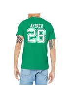 AHUNDYP #28 Dalton Andrew North Dakota Hockey Sport Adult Tee