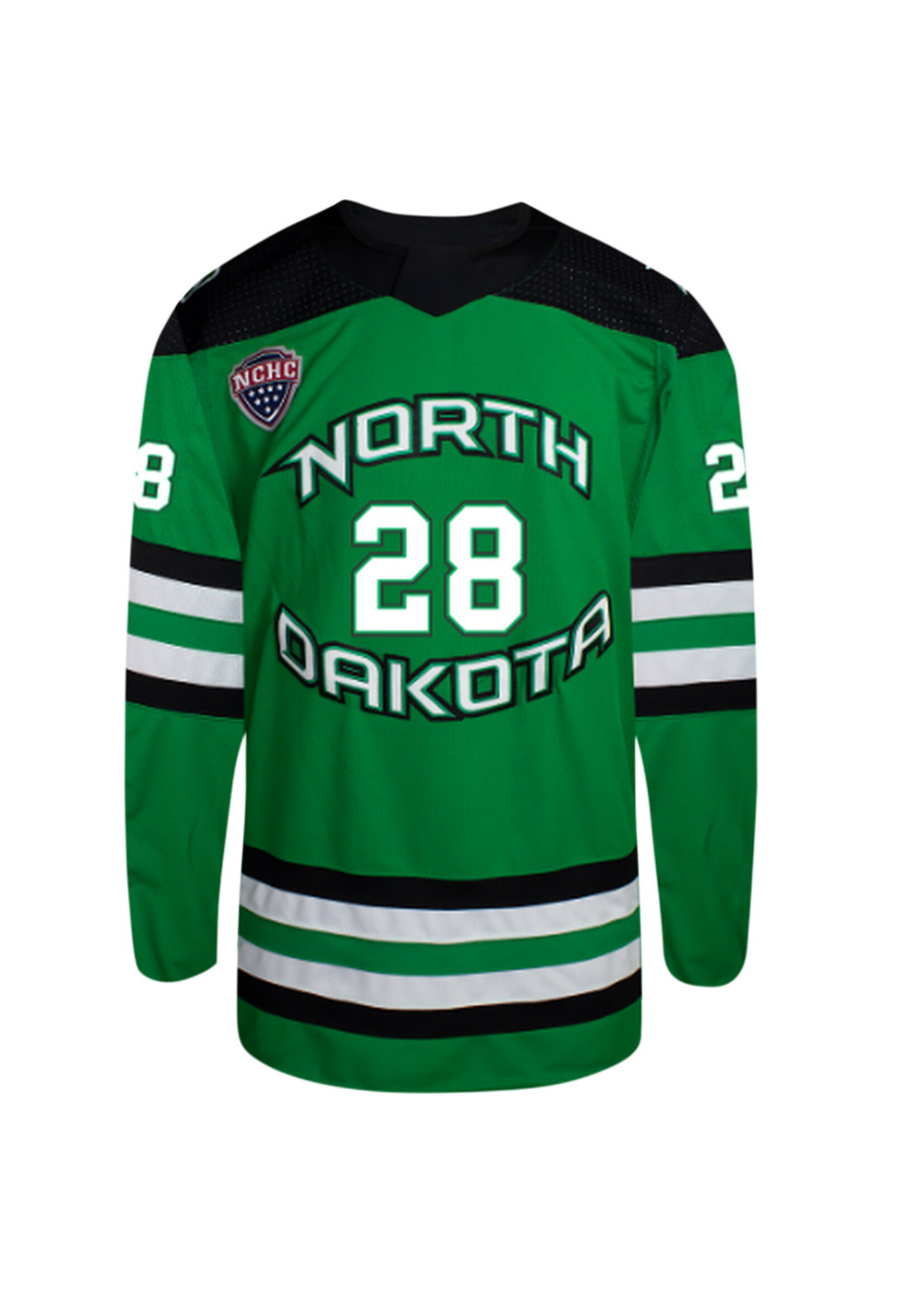 Beauty Unis #28 Dalton Andrew North Dakota Hockey Beauty Youth Jersey