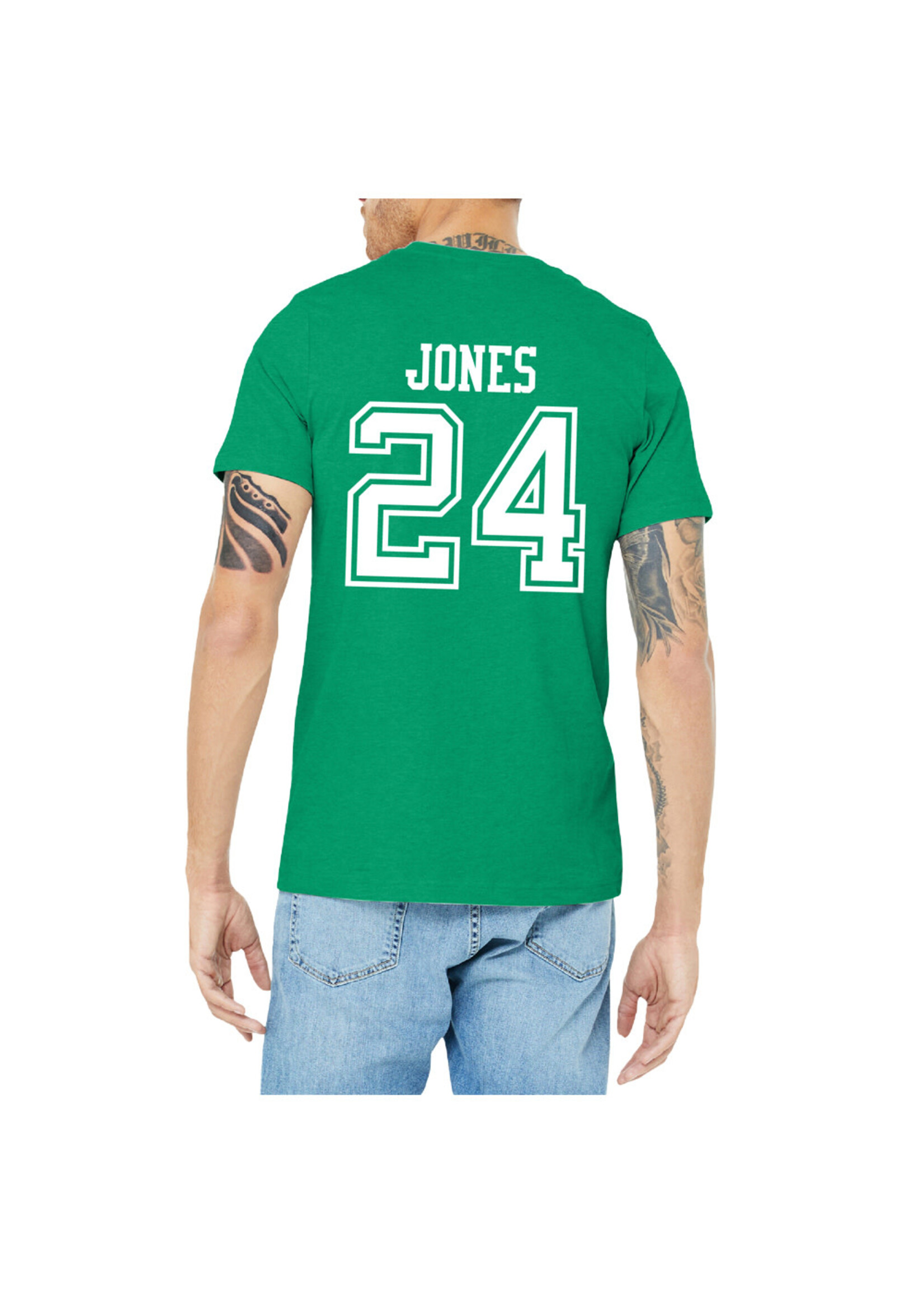 AHUNDYP #24 Jayden Jones North Dakota Football Sport Adult Tee