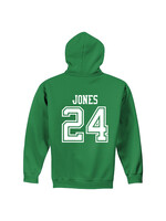 AHUNDYP #24 Jayden Jones North Dakota Football Sport Adult Hood