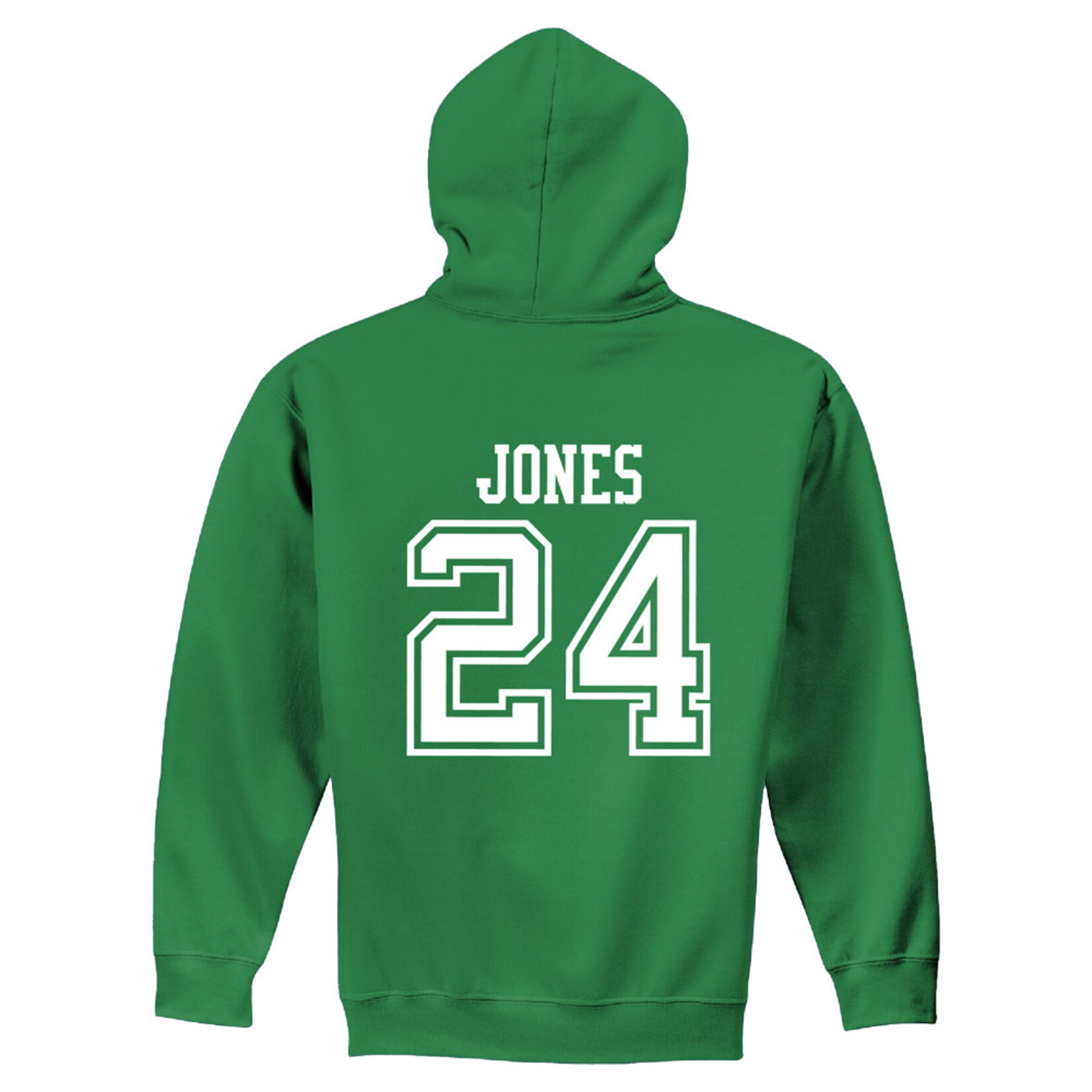 AHUNDYP #24 Jayden Jones North Dakota Football Sport Adult Hood