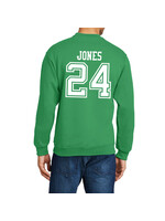 AHUNDYP #24 Jayden Jones North Dakota Football Sport Adult Crew