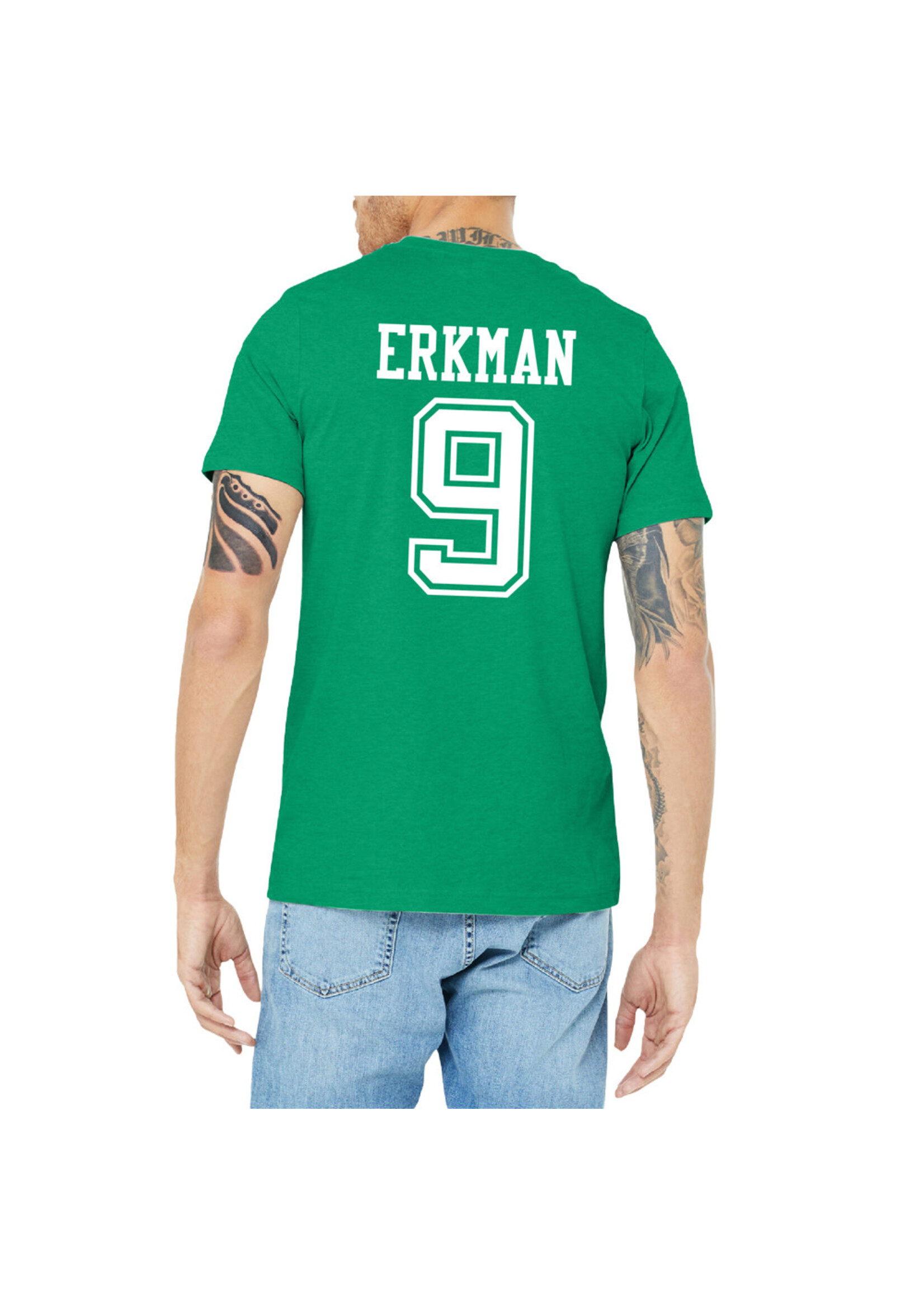 AHUNDYP #9 Tyler Erkman North Dakota Football Sport Adult Tee