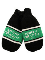 In Play Sportswear North Dakota Hockey Clapper Black Mittens - Toddler