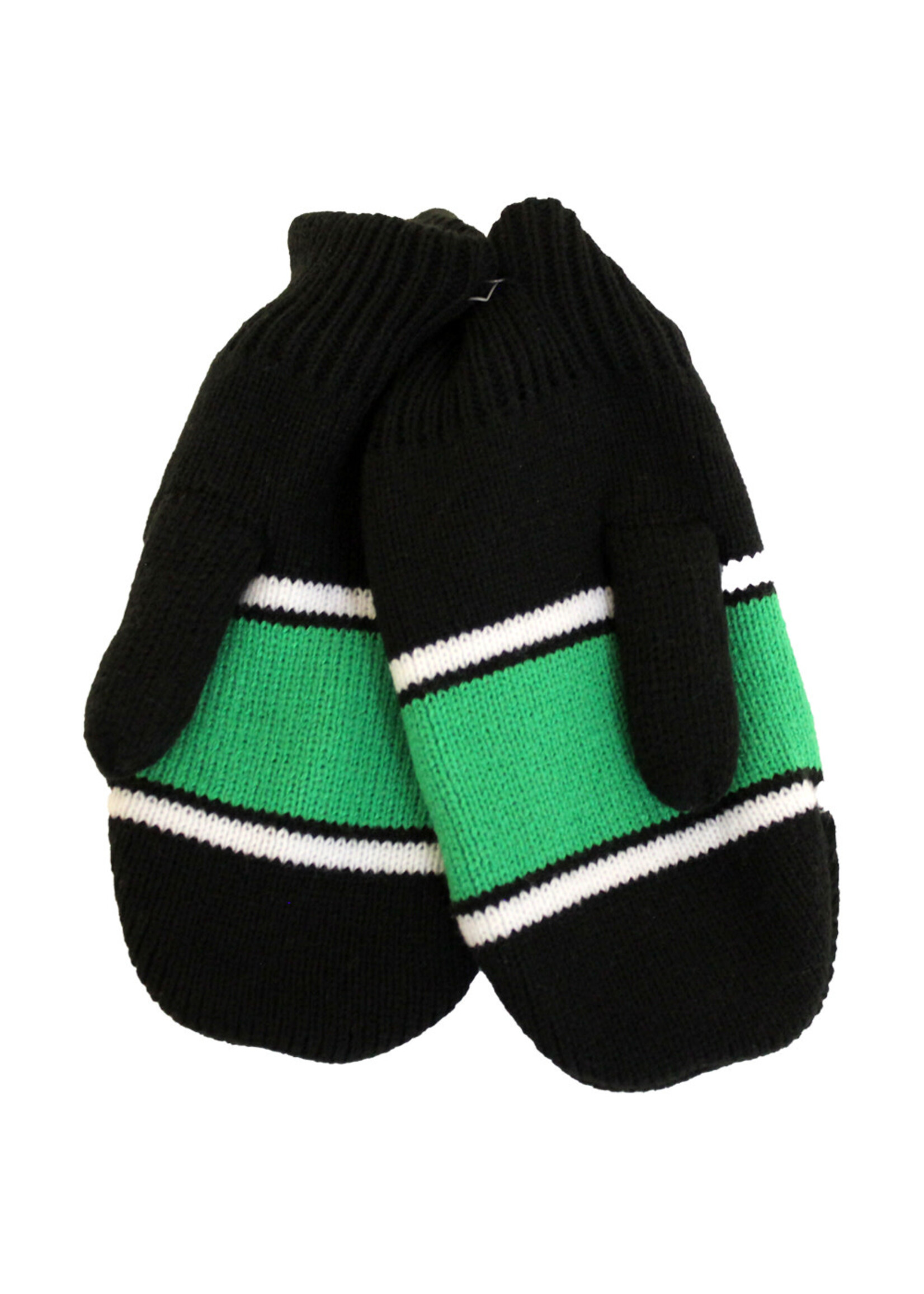 In Play Sportswear North Dakota Hockey Clapper Black Mittens - Toddler