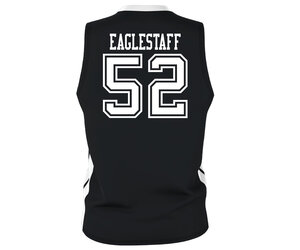 52 Treysen Eaglestaff Fan ND Basketball Jersey Adult - Sioux Shop