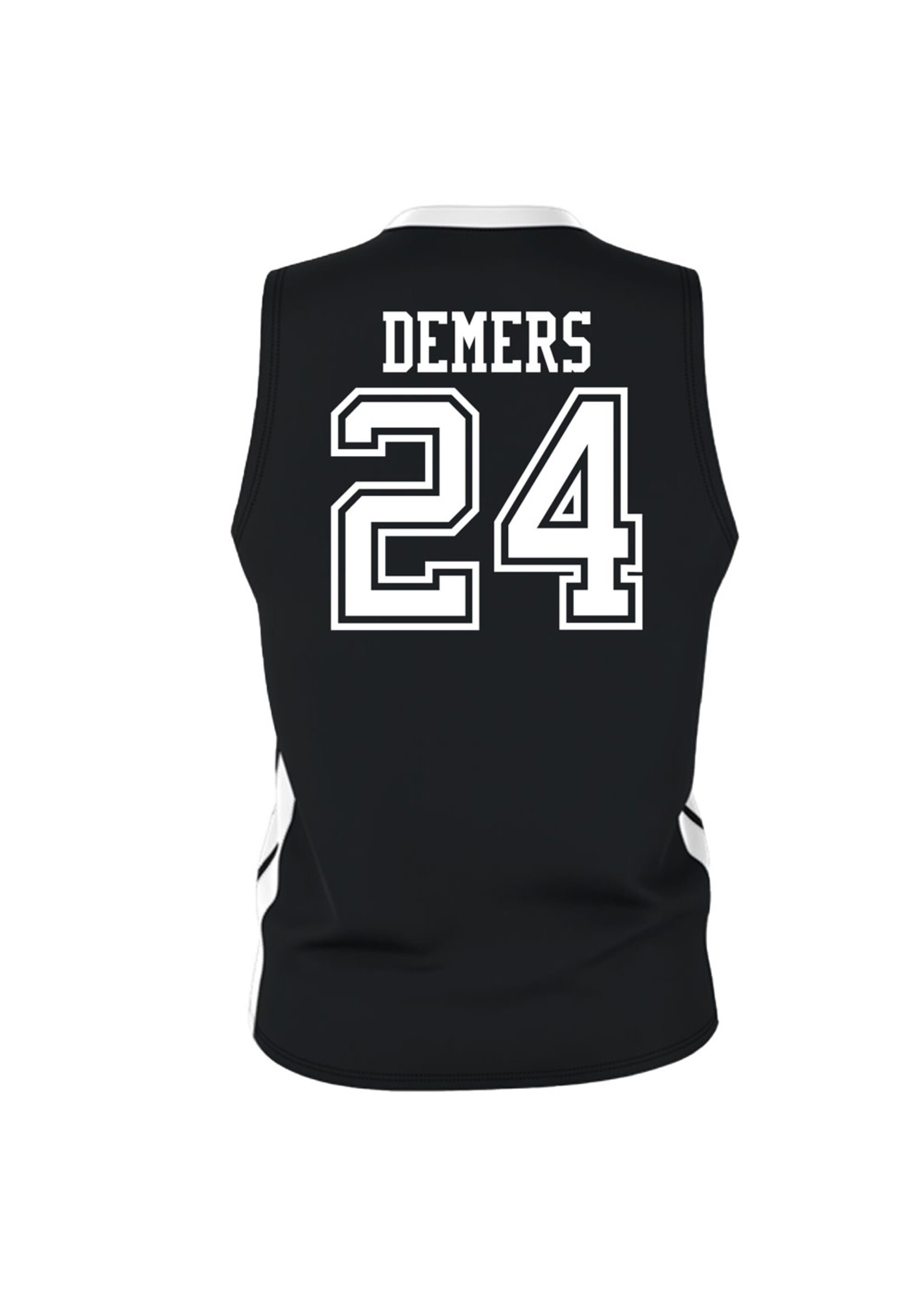 #24 Walker Demers Fan North Dakota Basketball Jersey Adult