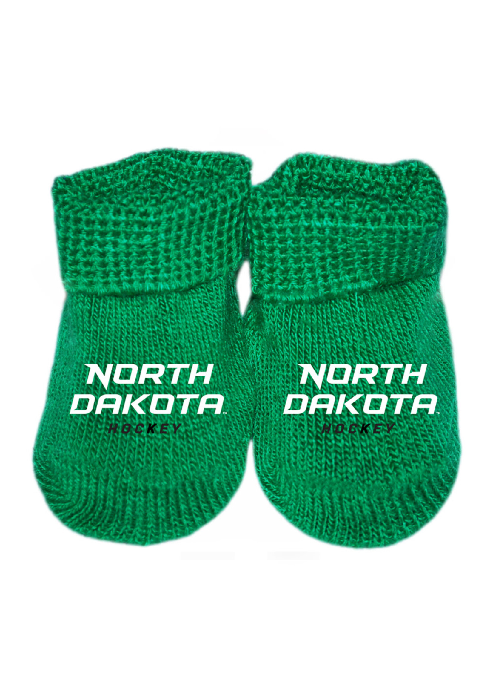 Creative Knitwear Newborn North Dakota Hockey Booties