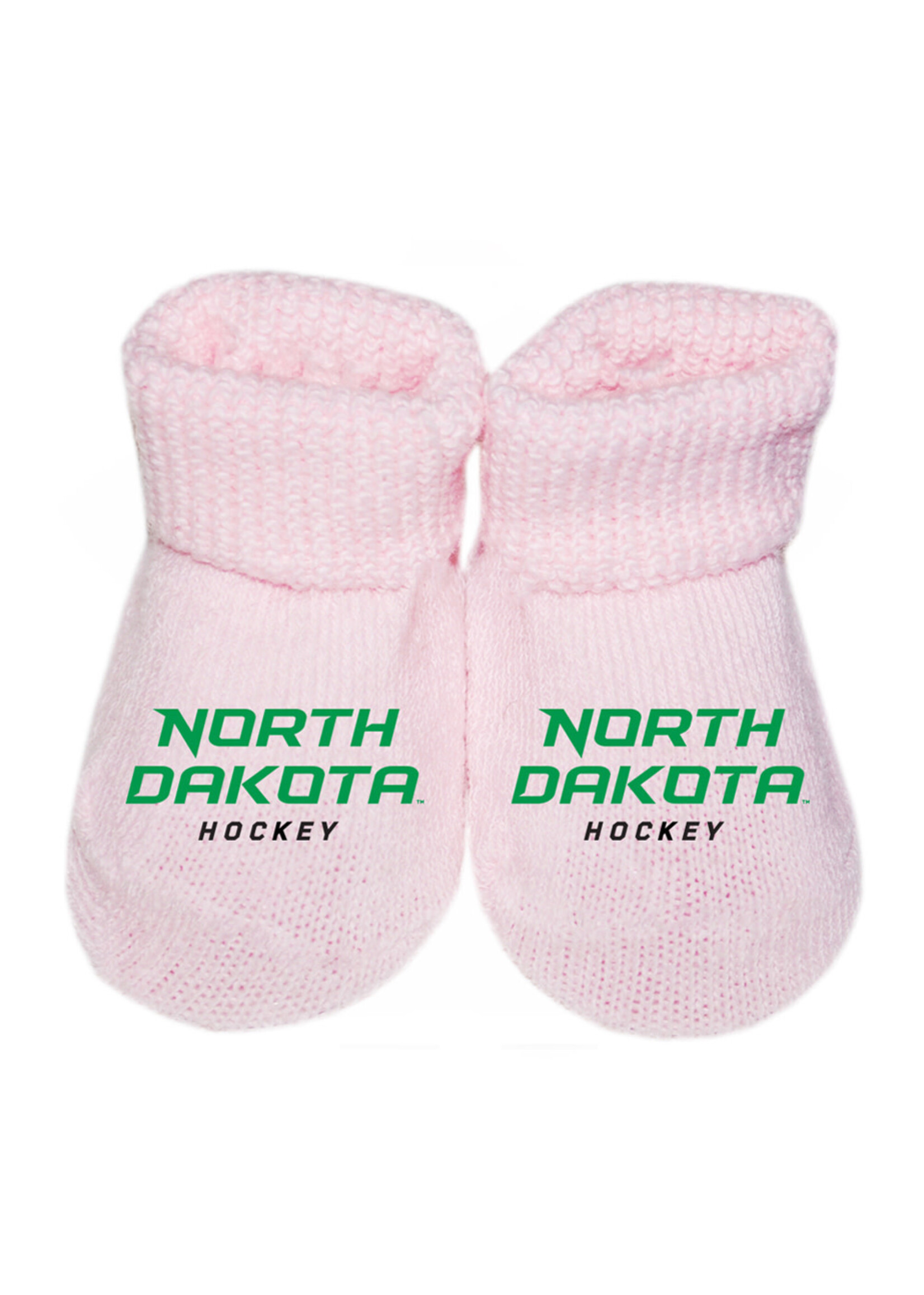 Creative Knitwear Newborn North Dakota Hockey Booties