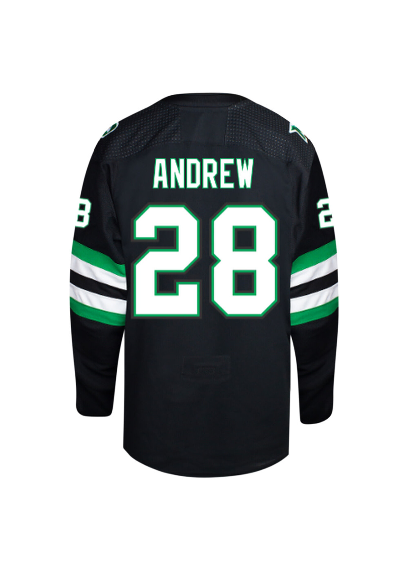 Beauty Unis #28 Dalton Andrew North Dakota Hockey Beauty Youth Jersey