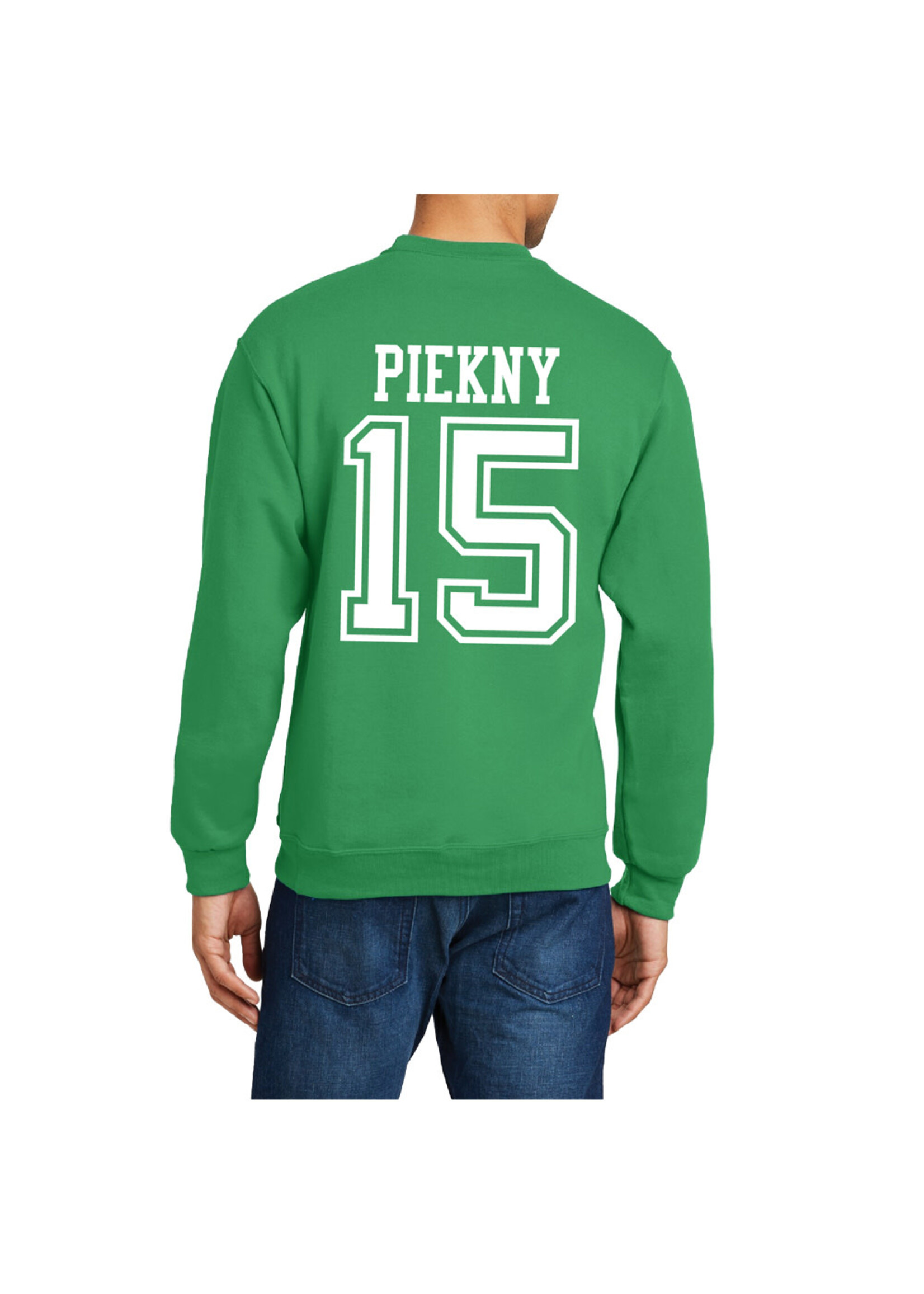 AHUNDYP #15 Sydney Piekny North Dakota Basketball Sport Adult Crew