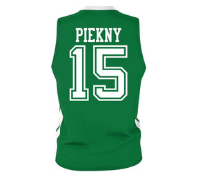 15 Sydney Piekny Fan ND Basketball Jersey Adult - Sioux Shop at