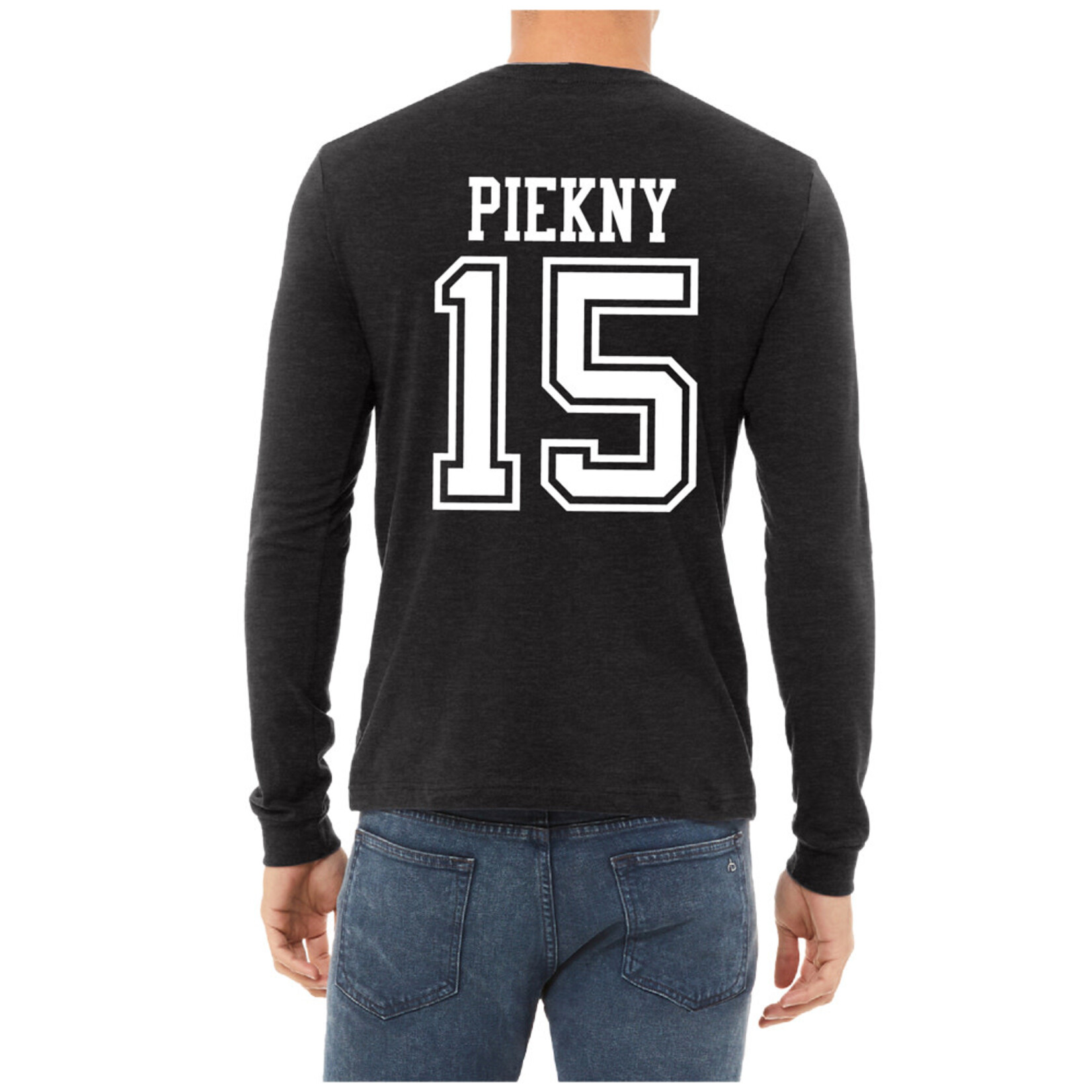 AHUNDYP #15 Sydney Piekny North Dakota Basketball Sport Adult Long Sleeve Tee
