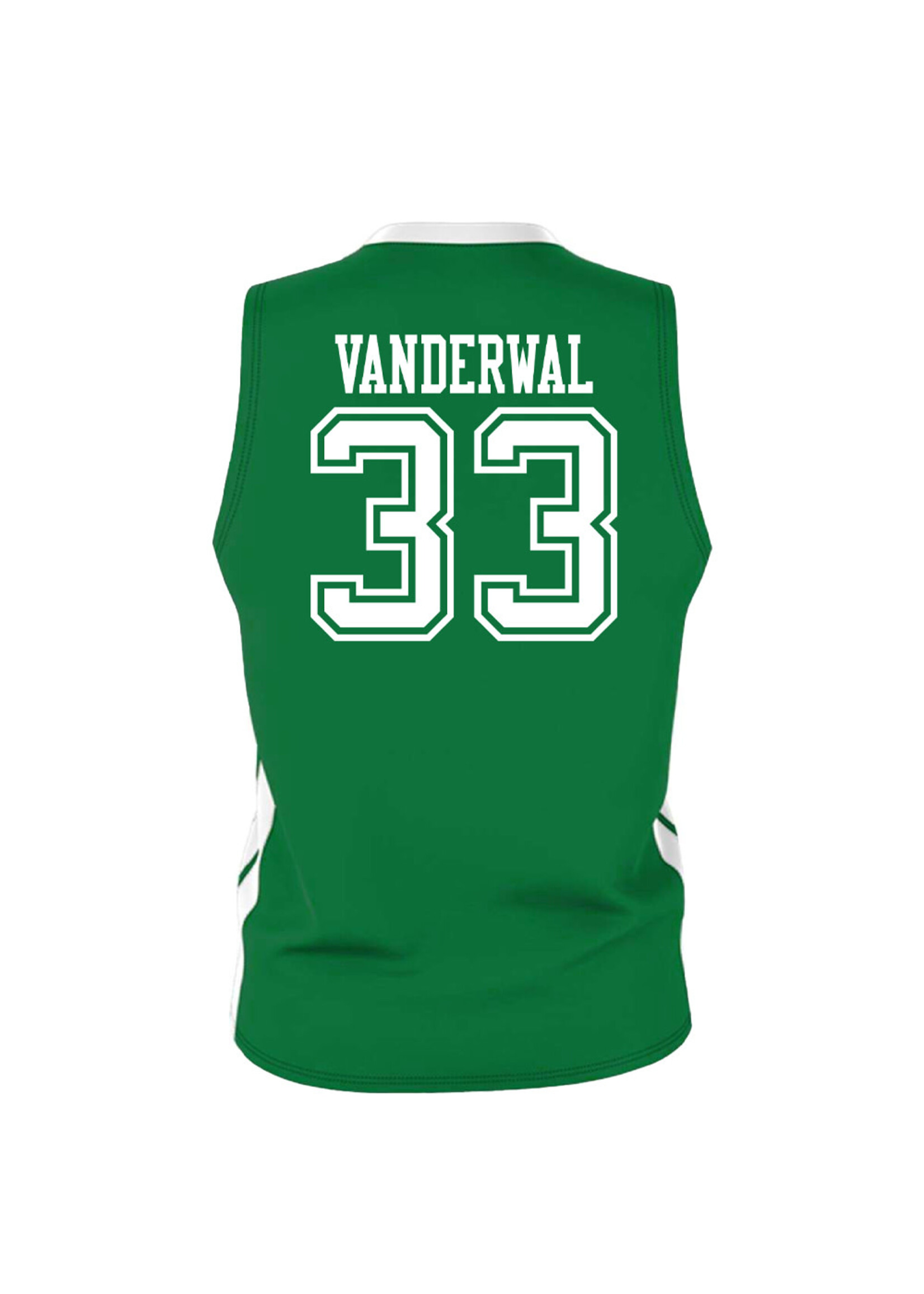 #33 Miranda VanderWal Fan North Dakota Basketball Jersey Adult
