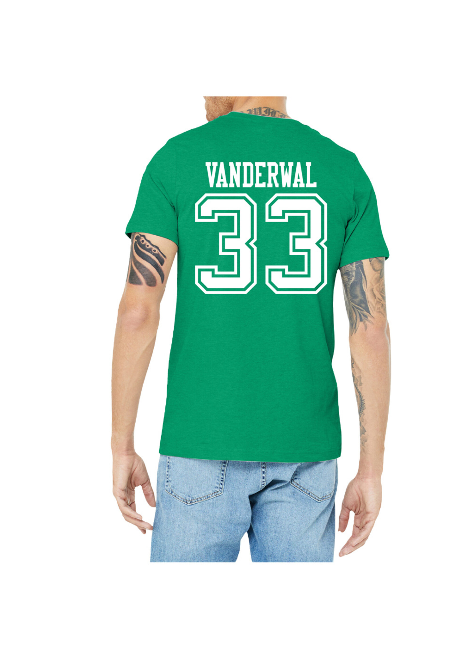 AHUNDYP #33 Miranda VanderWal North Dakota Basketball Sport  Adult Tee
