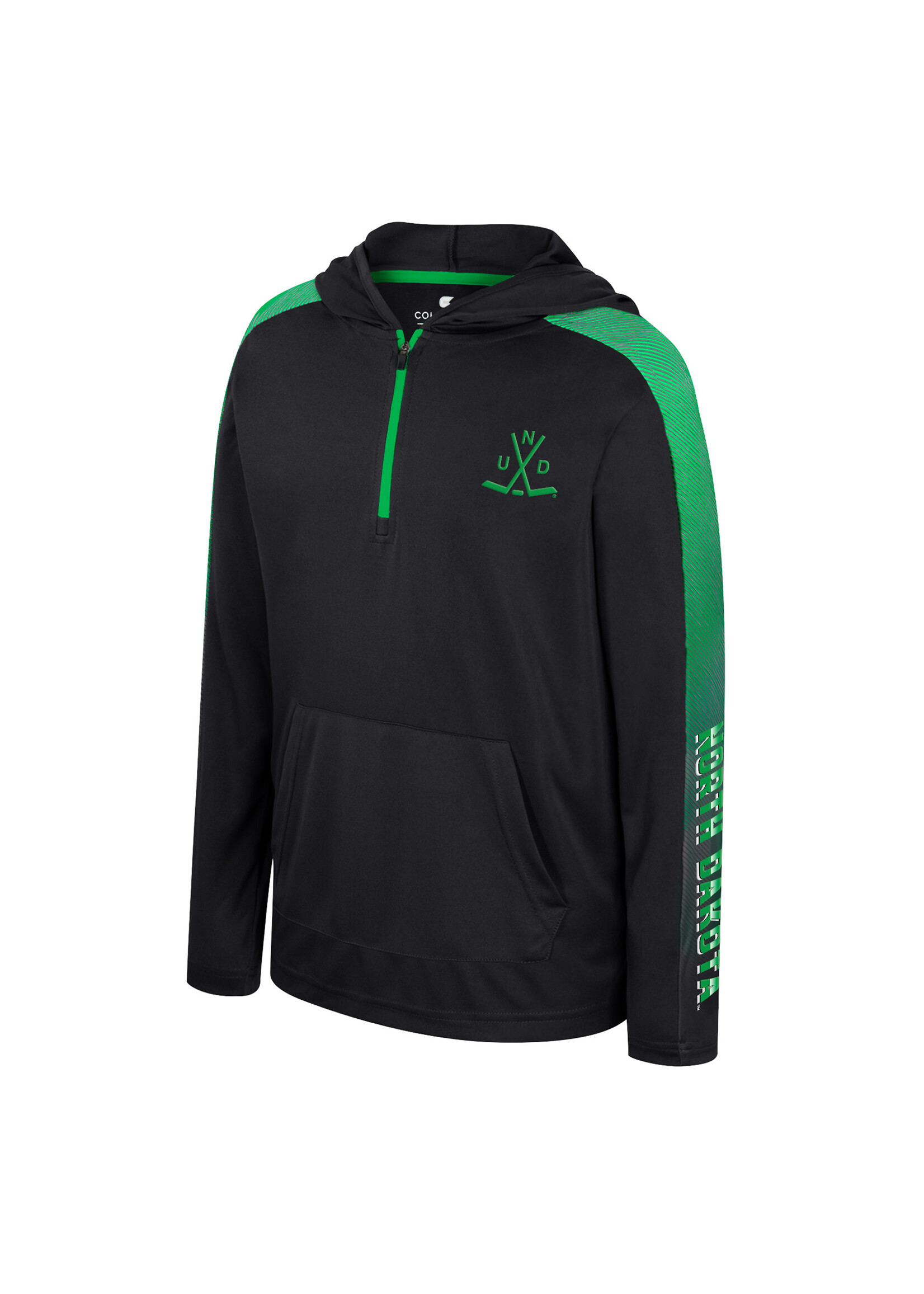 Colosseum Athletics Youth Lumen Long Sleeve Hooded 1/4 Zip