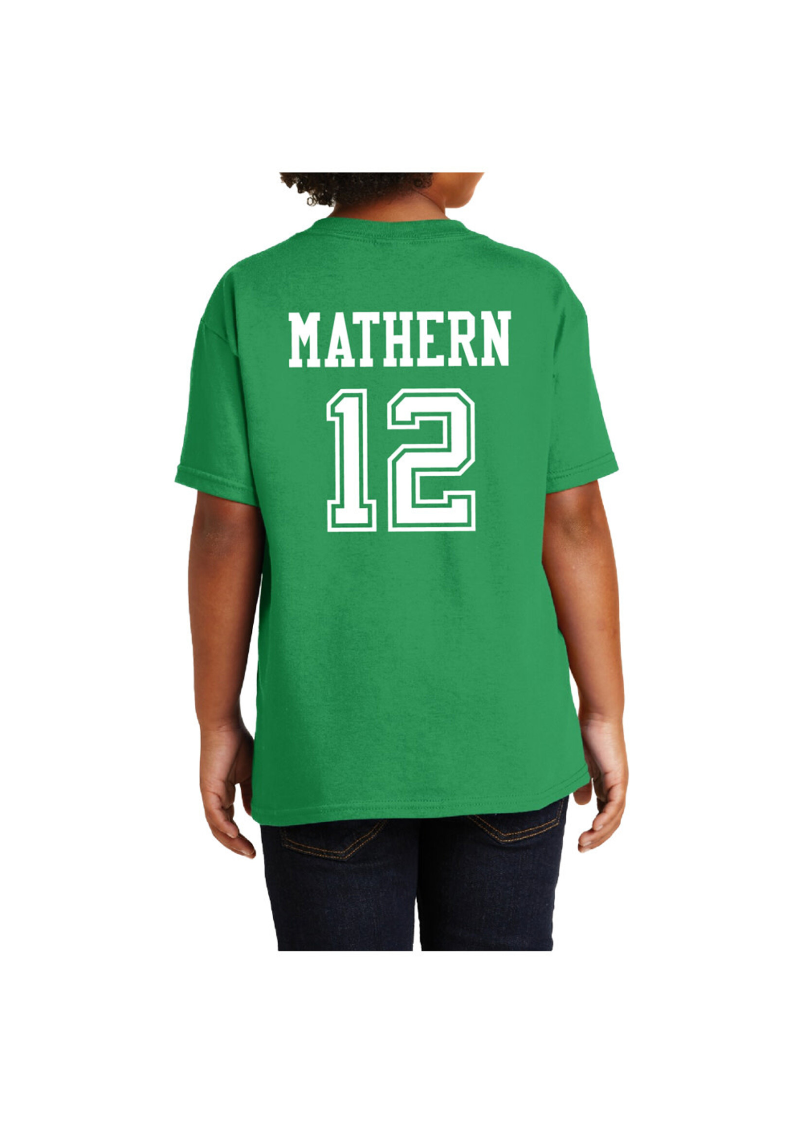 AHUNDYP #12 Mataeya Mathern North Dakota Basketball Sport Youth Tee