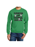AHUNDYP Hawks UP Horns DOWN Crew