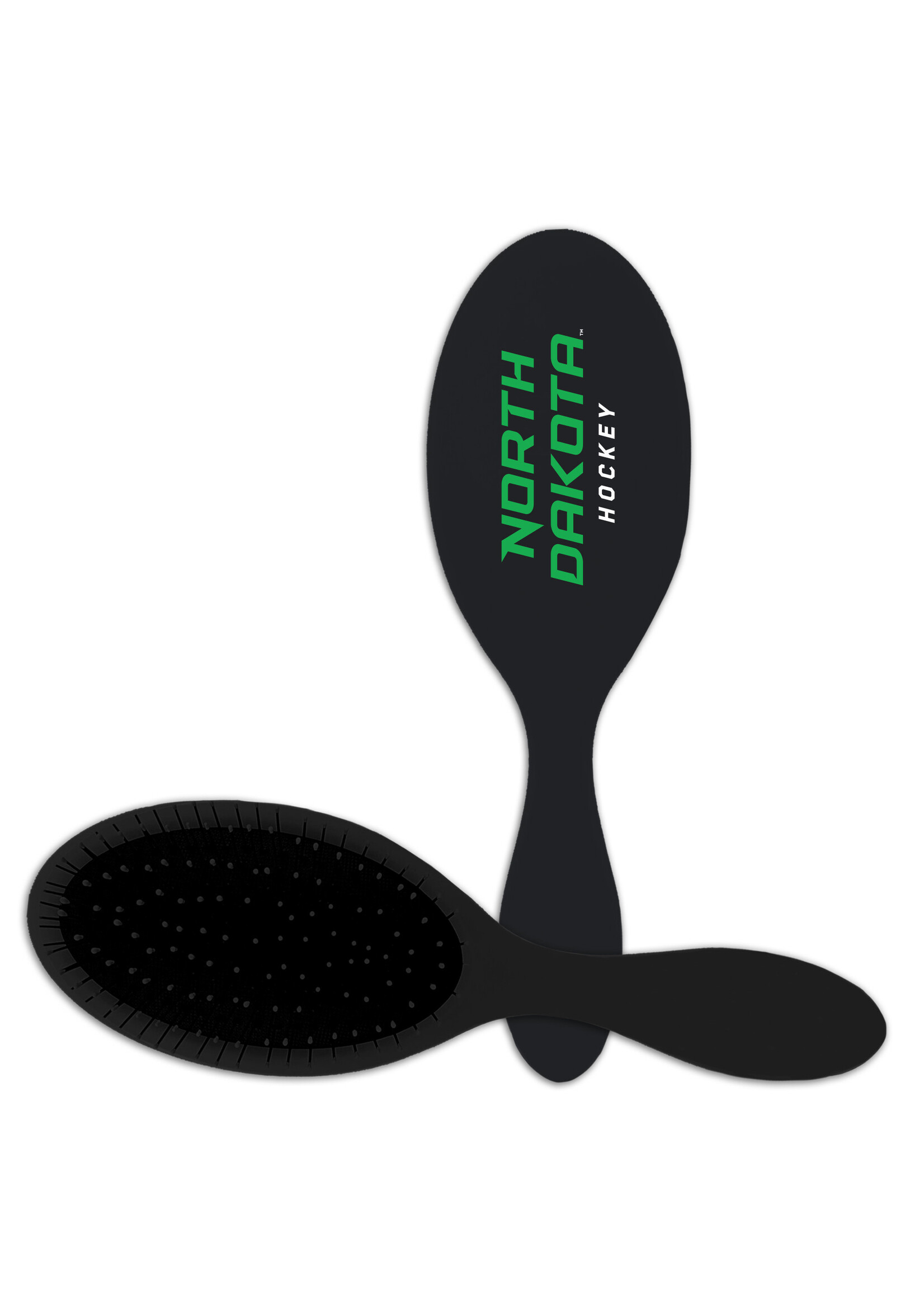 North Dakota Hockey Hair Brush