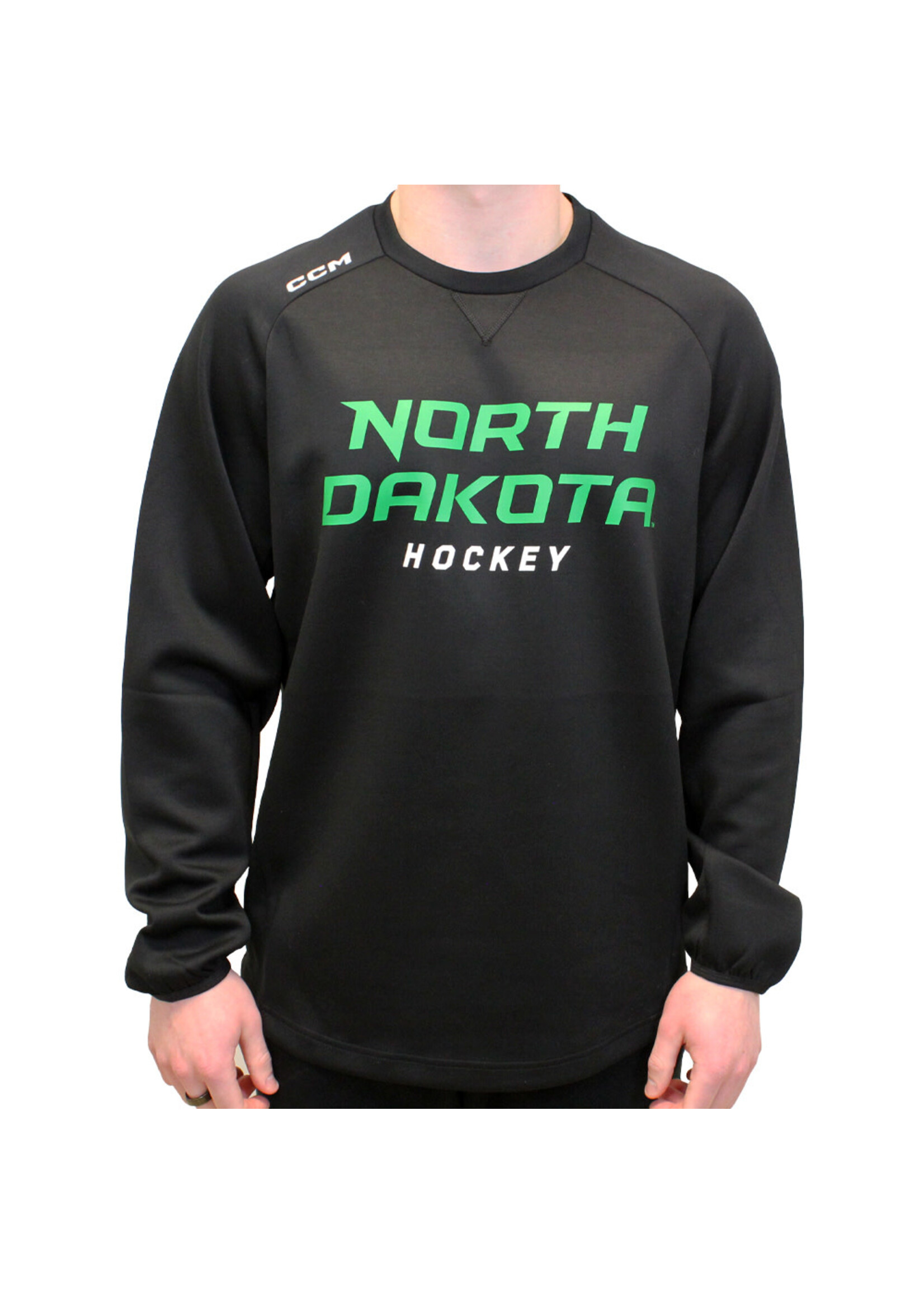 CCM Hockey CCM UND Hockey Text Crewneck