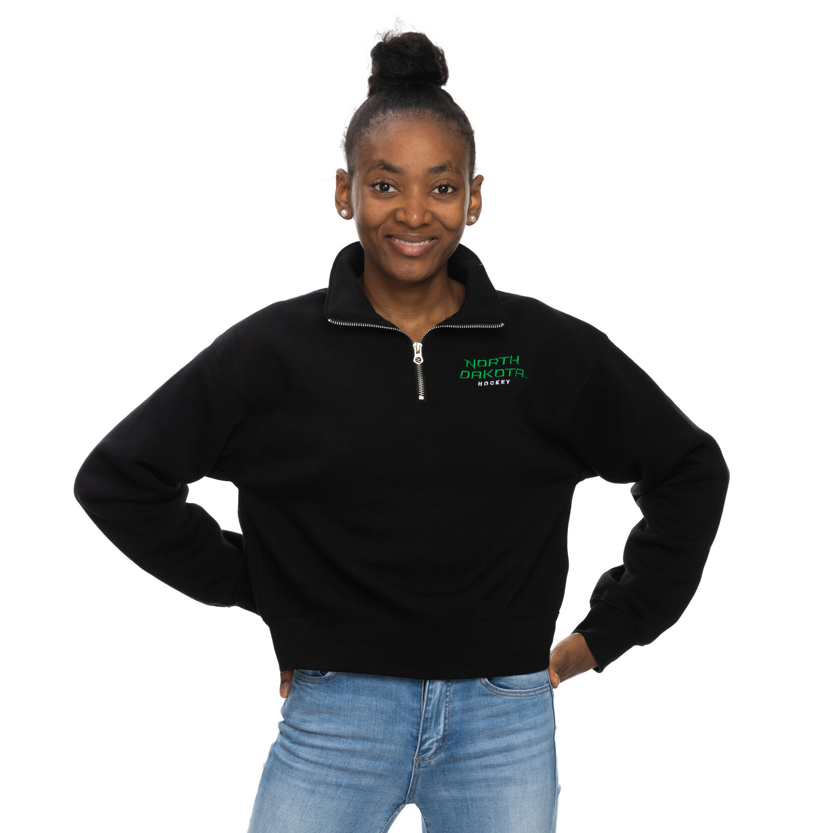ZooZatZ NODAK Z-Crop 1/4 Zip
