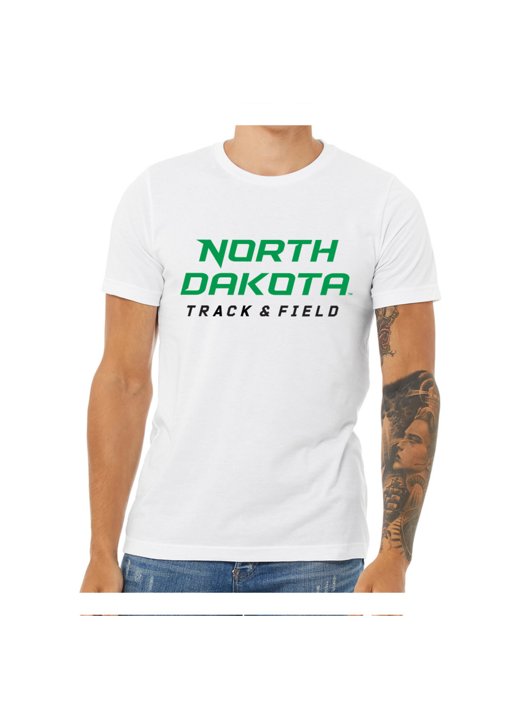 AHUNDYP UND Track & Field Text Tee