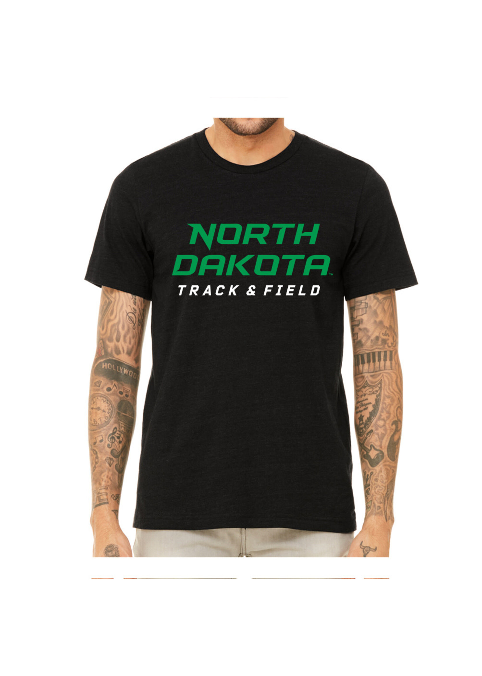 AHUNDYP UND Track & Field Text Tee