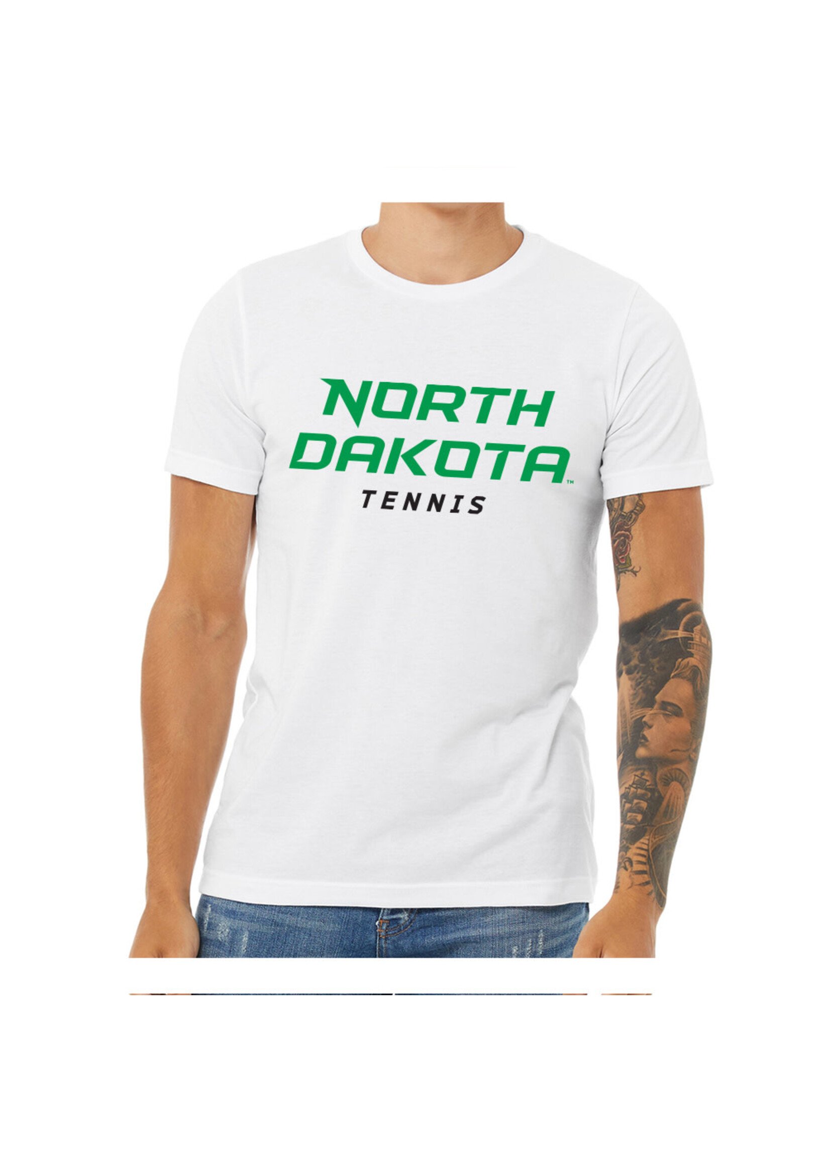 AHUNDYP UND Tennis Text Tee