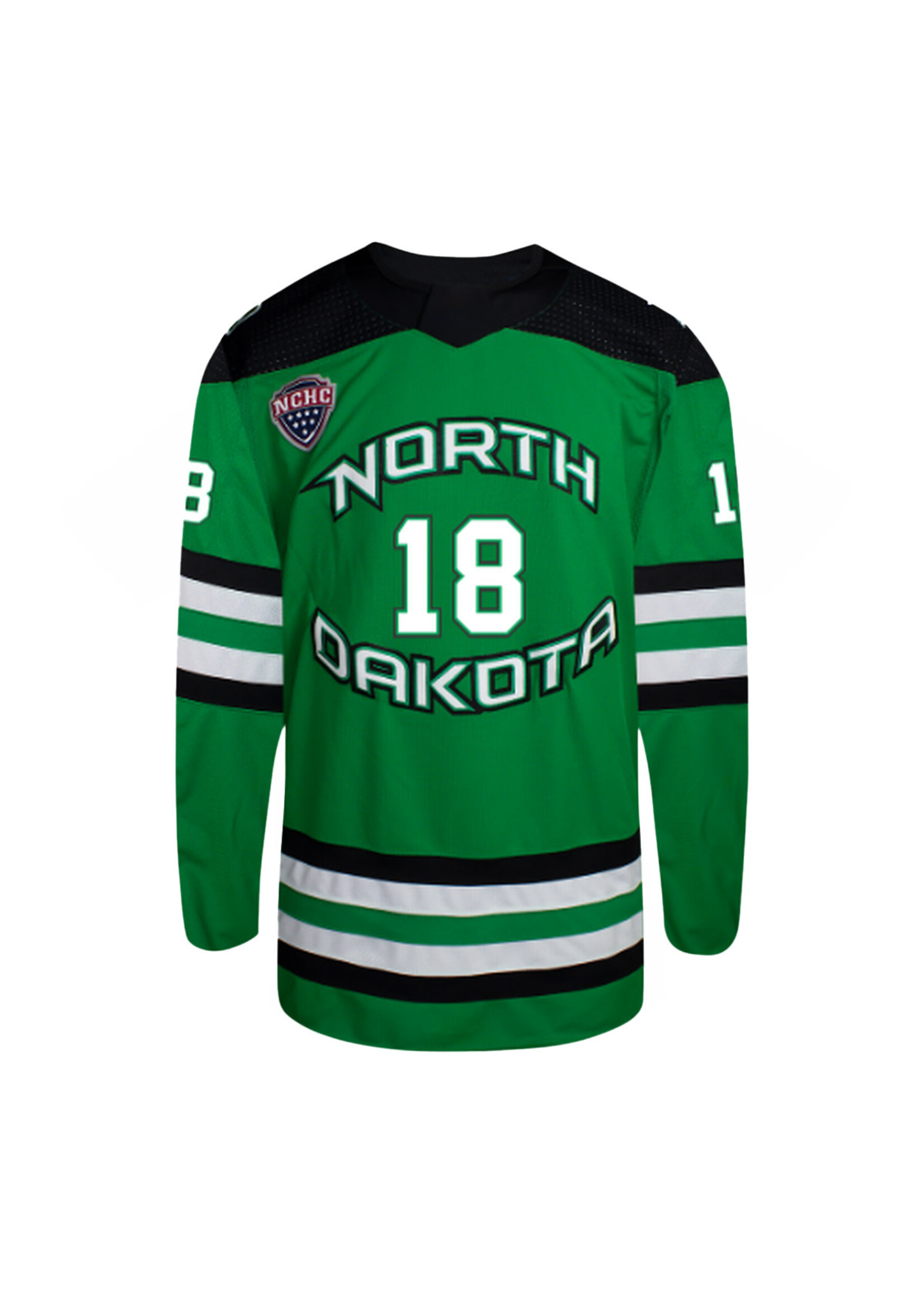Beauty Unis #18 Jayden Perron North Dakota Hockey Beauty Jersey