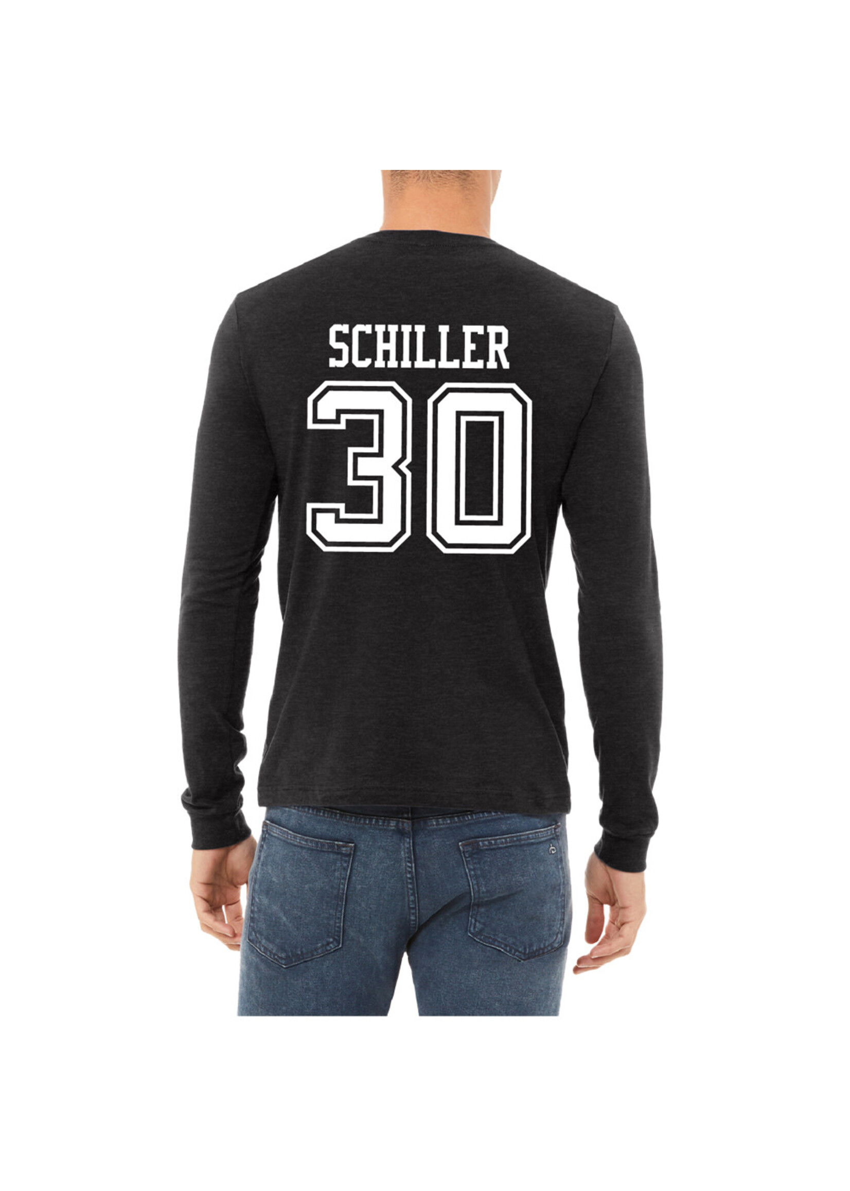 AHUNDYP #30 Jocelyn Schiller North Dakota Basketball Sport Adult Long Sleeve Tee
