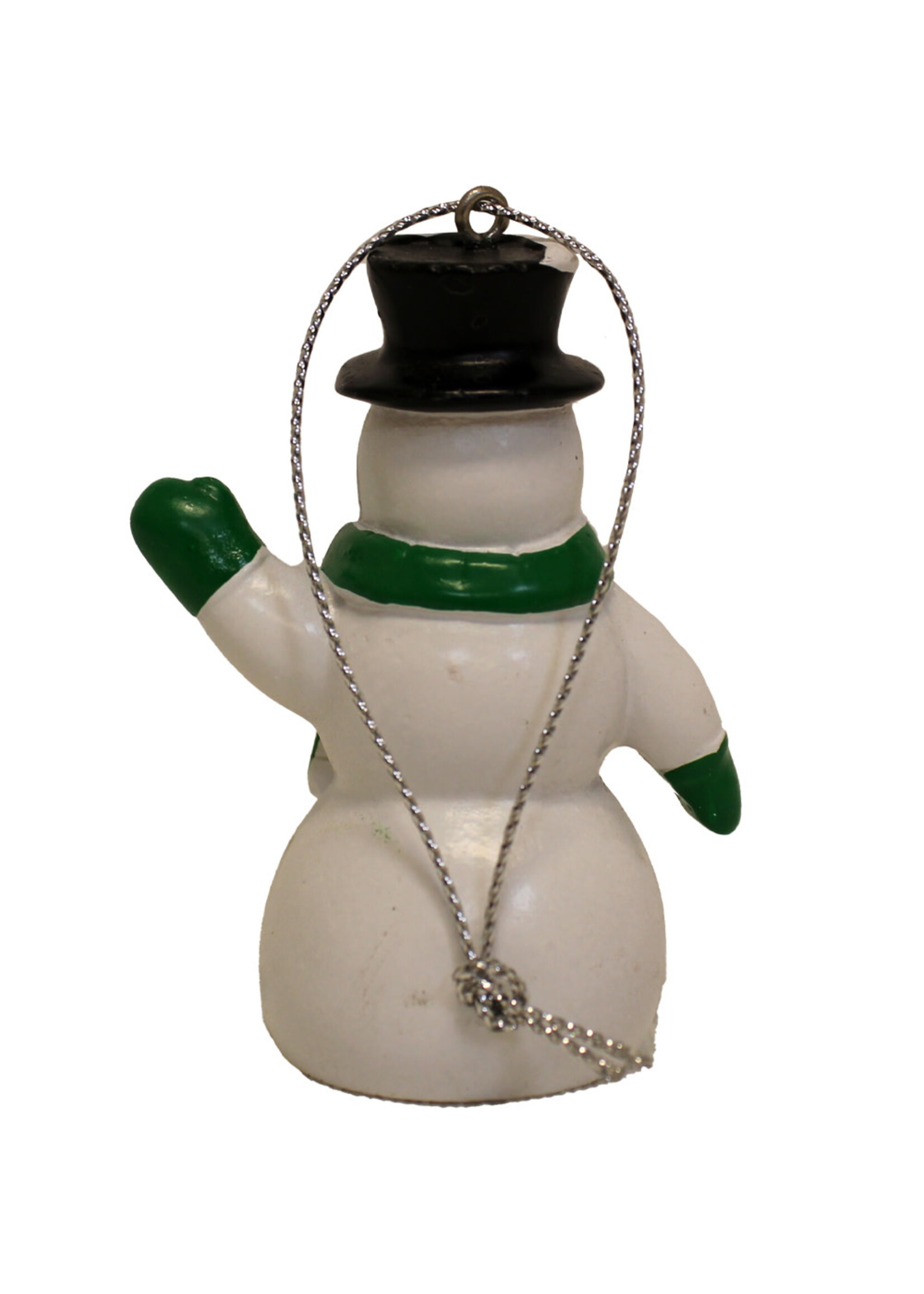 UND Scarf Snowman Ornament