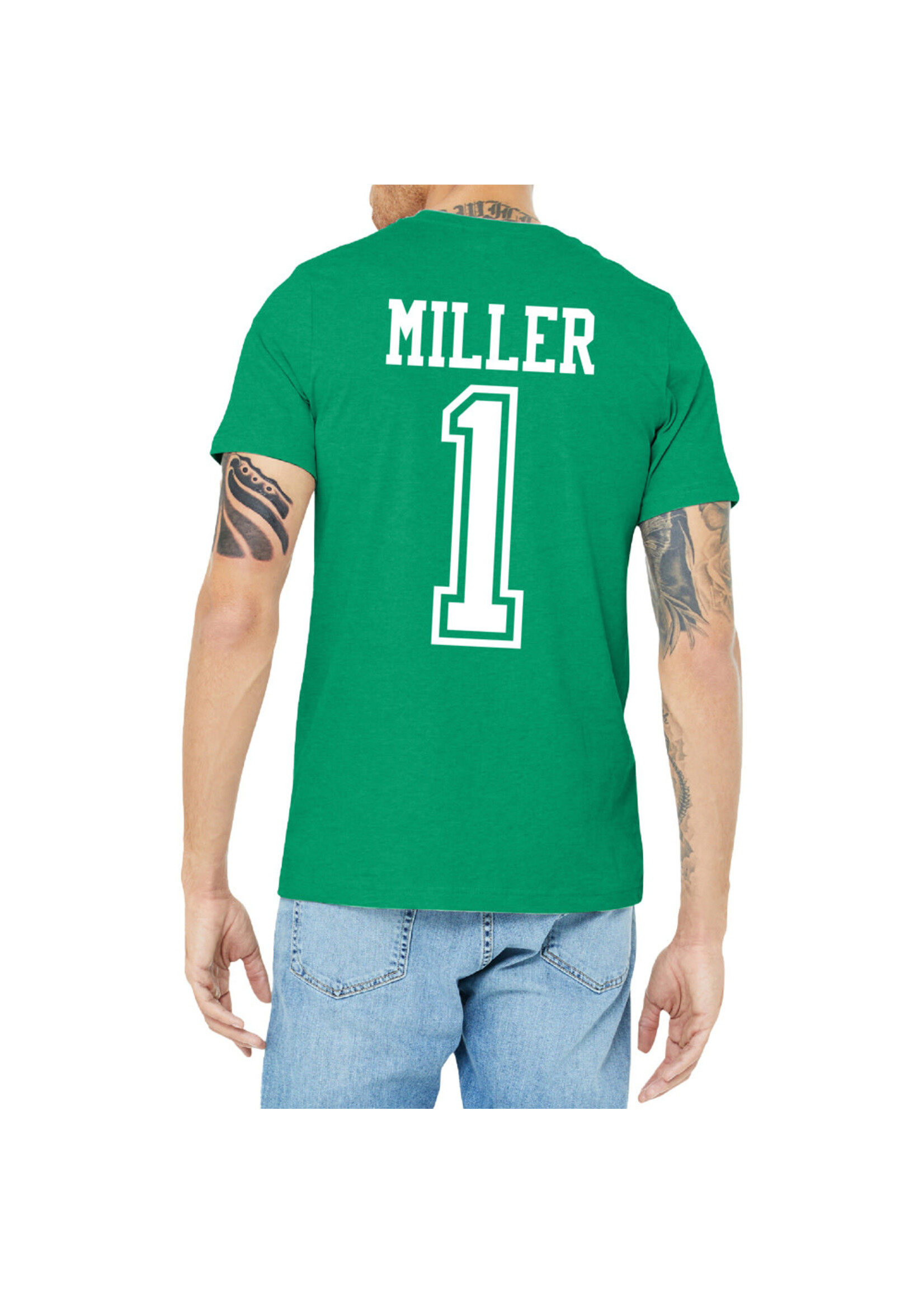 AHUNDYP #1 Grace Miller North Dakota Soccer Sport Adult Tee