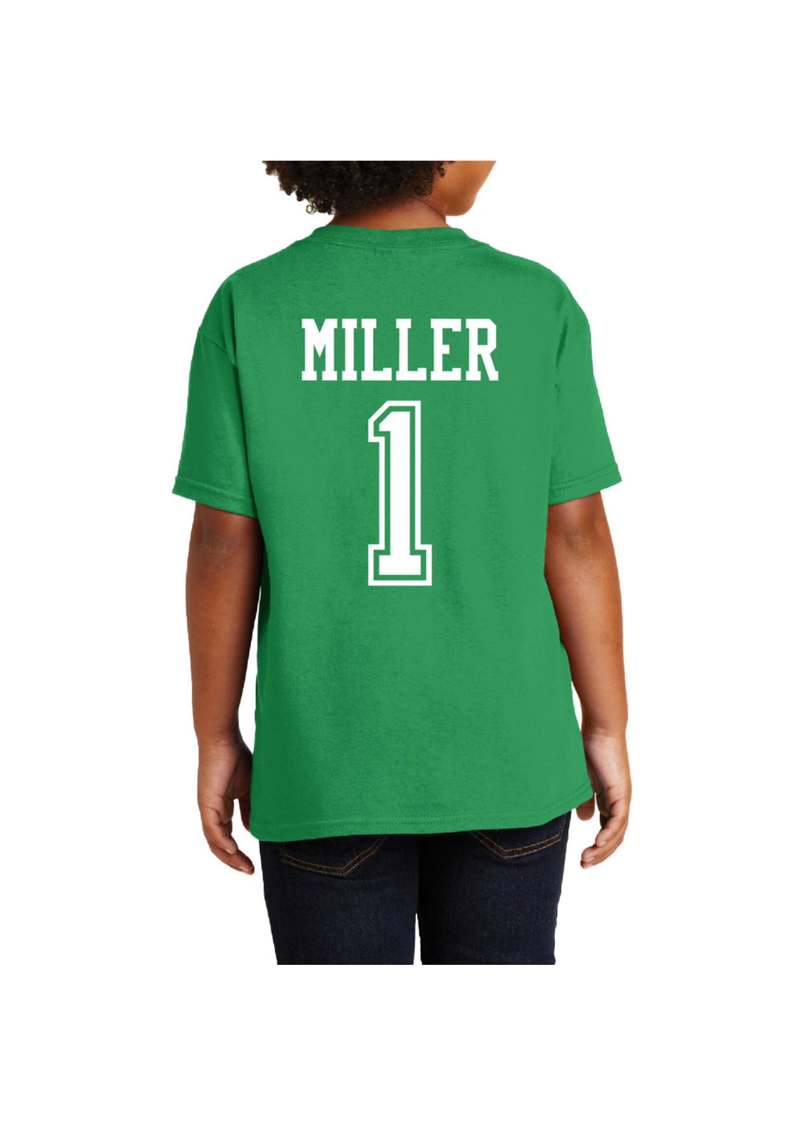AHUNDYP #1 Grace Miller North Dakota Soccer Sport Youth Tee