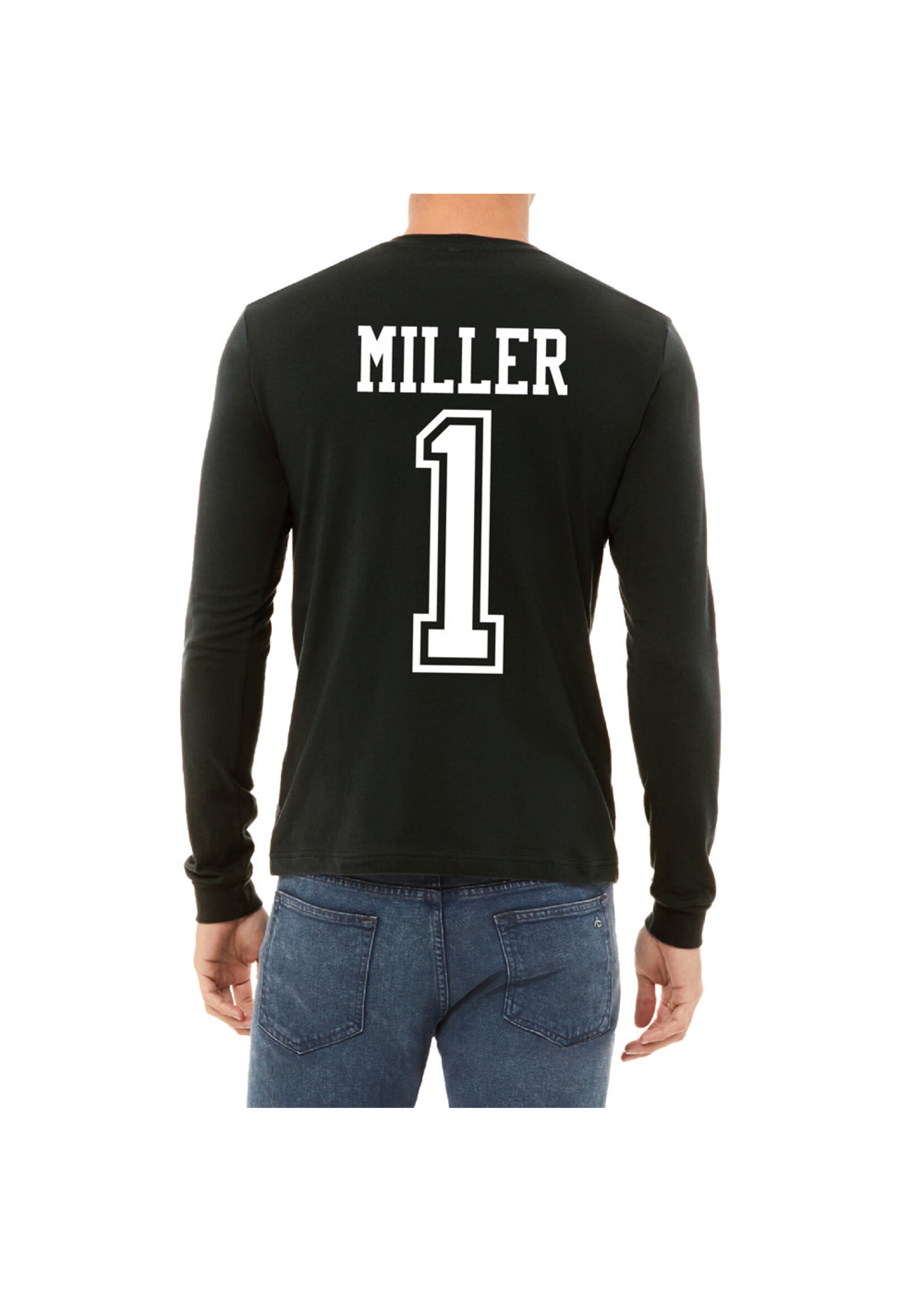 AHUNDYP #1 Grace Miller North Dakota Soccer Sport Adult Long Sleeve