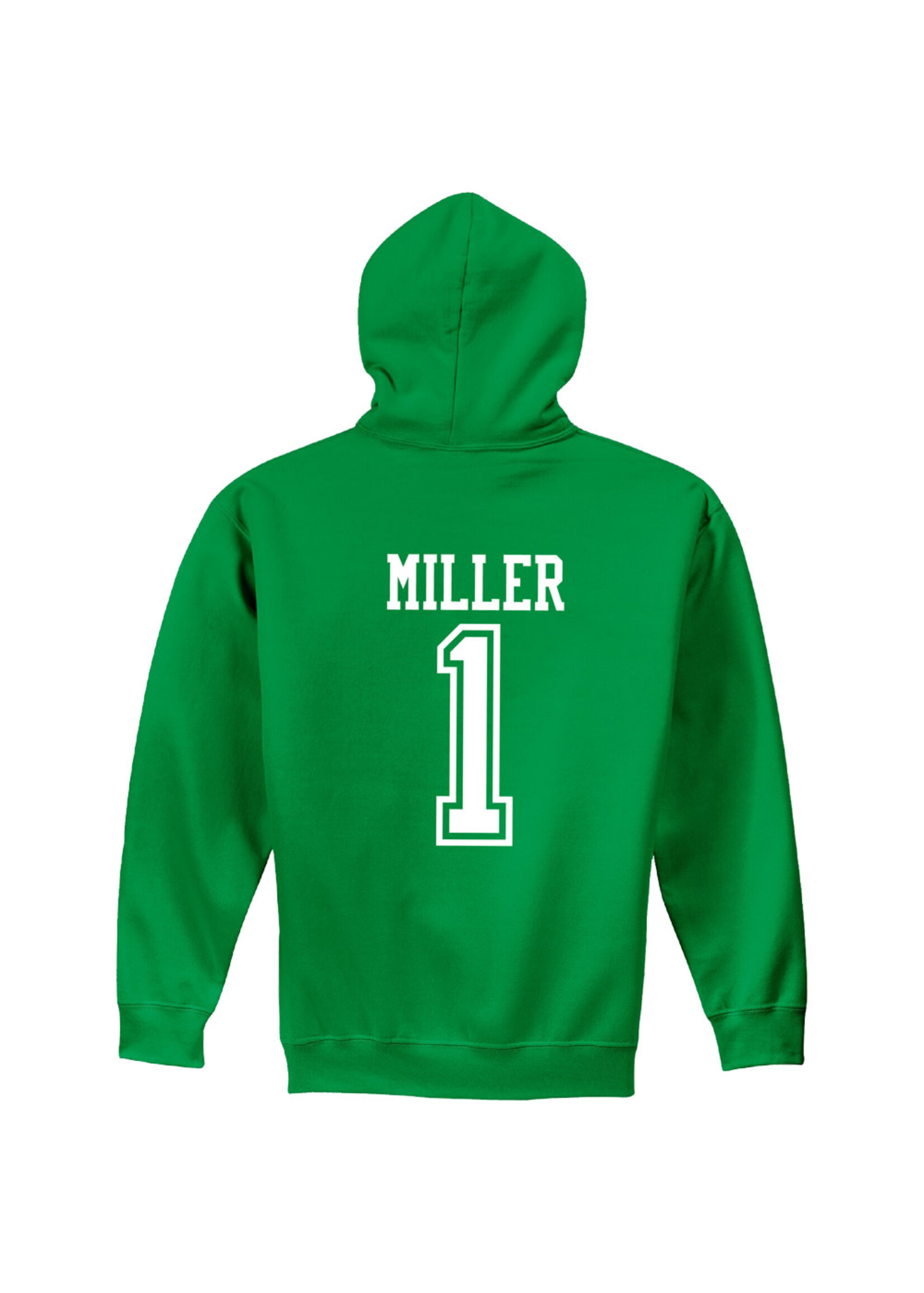 AHUNDYP #1 Grace Miller North Dakota Soccer Sport Adult Hood