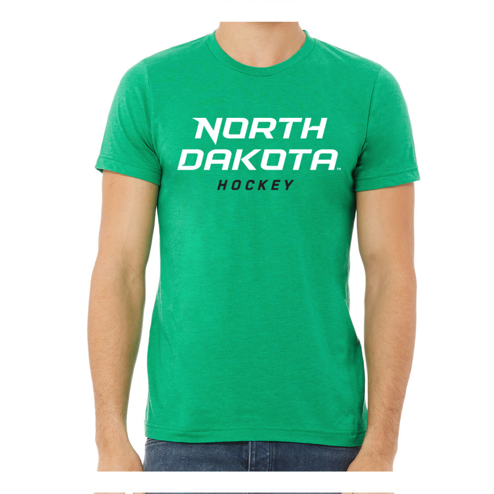AHUNDYP #8 Jake Schmaltz North Dakota Hockey Sport Adult Tee
