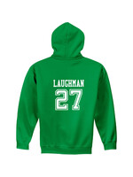 AHUNDYP #27 Kenten Laughman North Dakota Football Sport Adult Hood