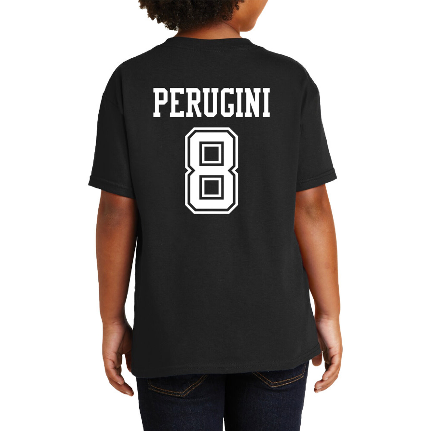 AHUNDYP #8 Lauren Perugini North Dakota Volleyball Sport Youth Tee