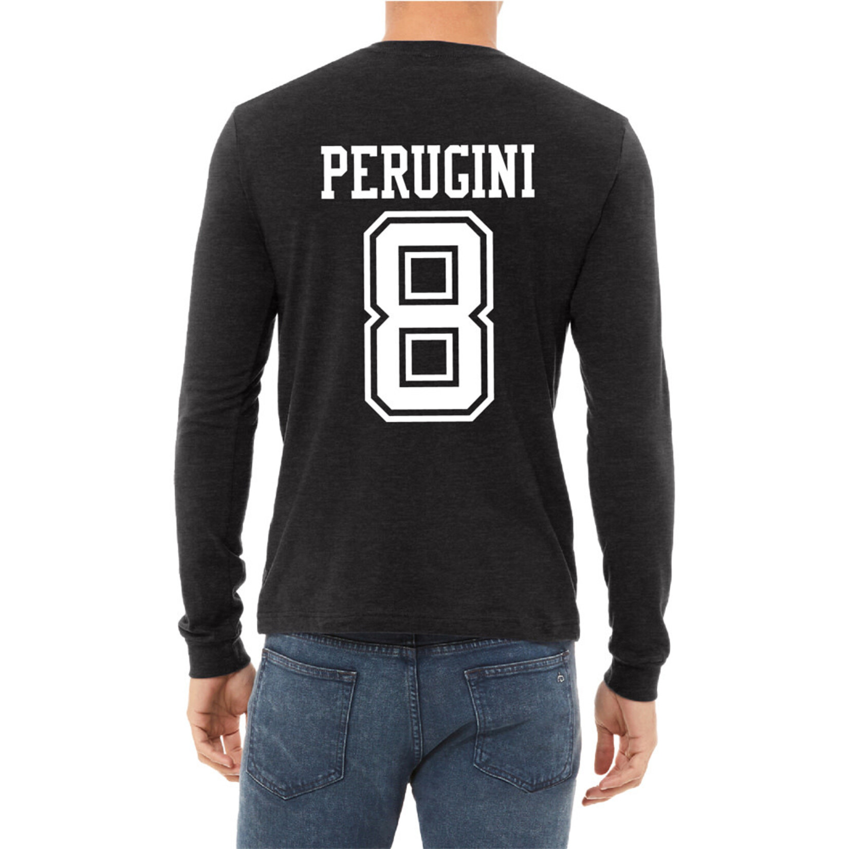 AHUNDYP #8 Lauren Perugini North Dakota Volleyball Sport Adult Long Sleeve